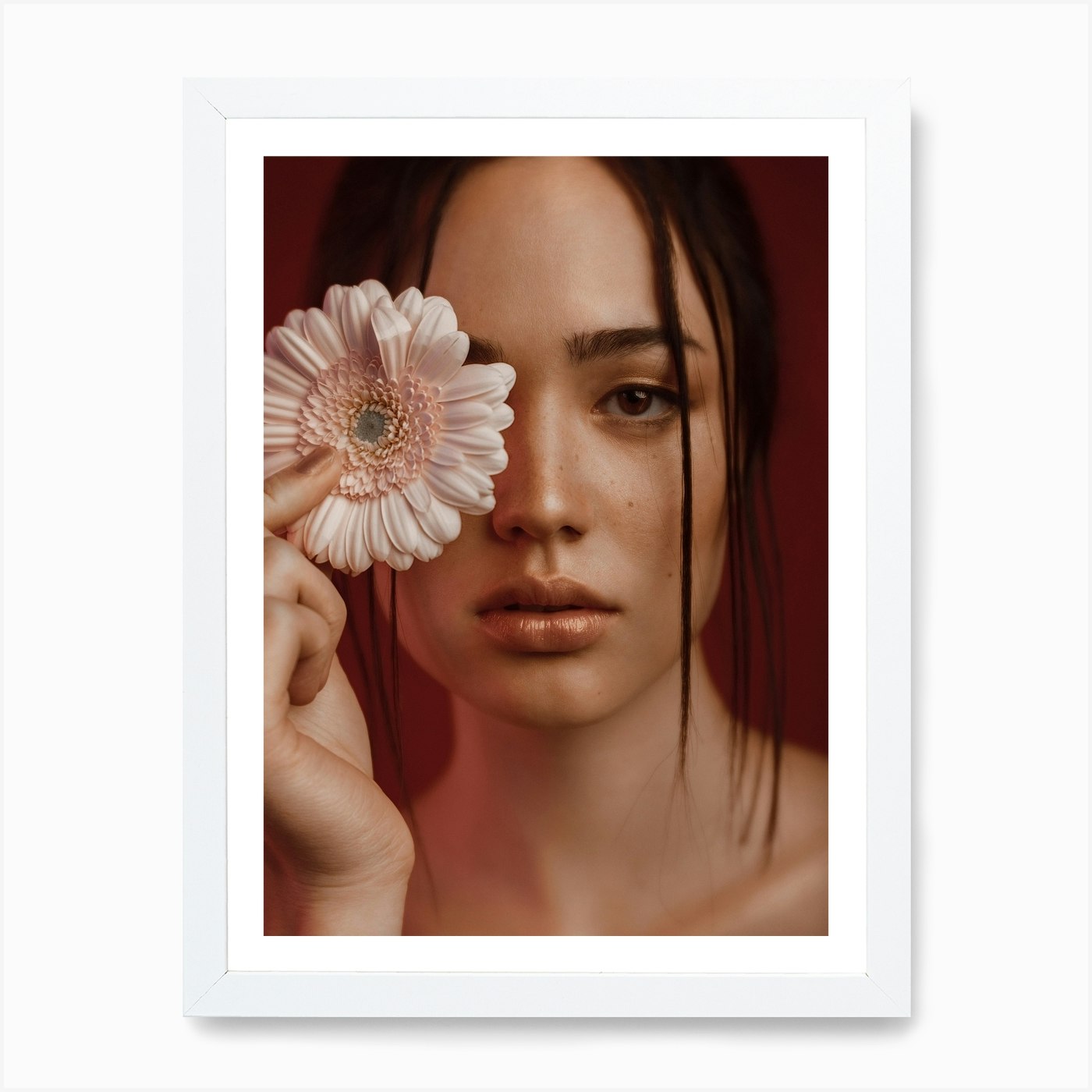 Flower Portrait Art Print by Sebastian Hilgetag Fy