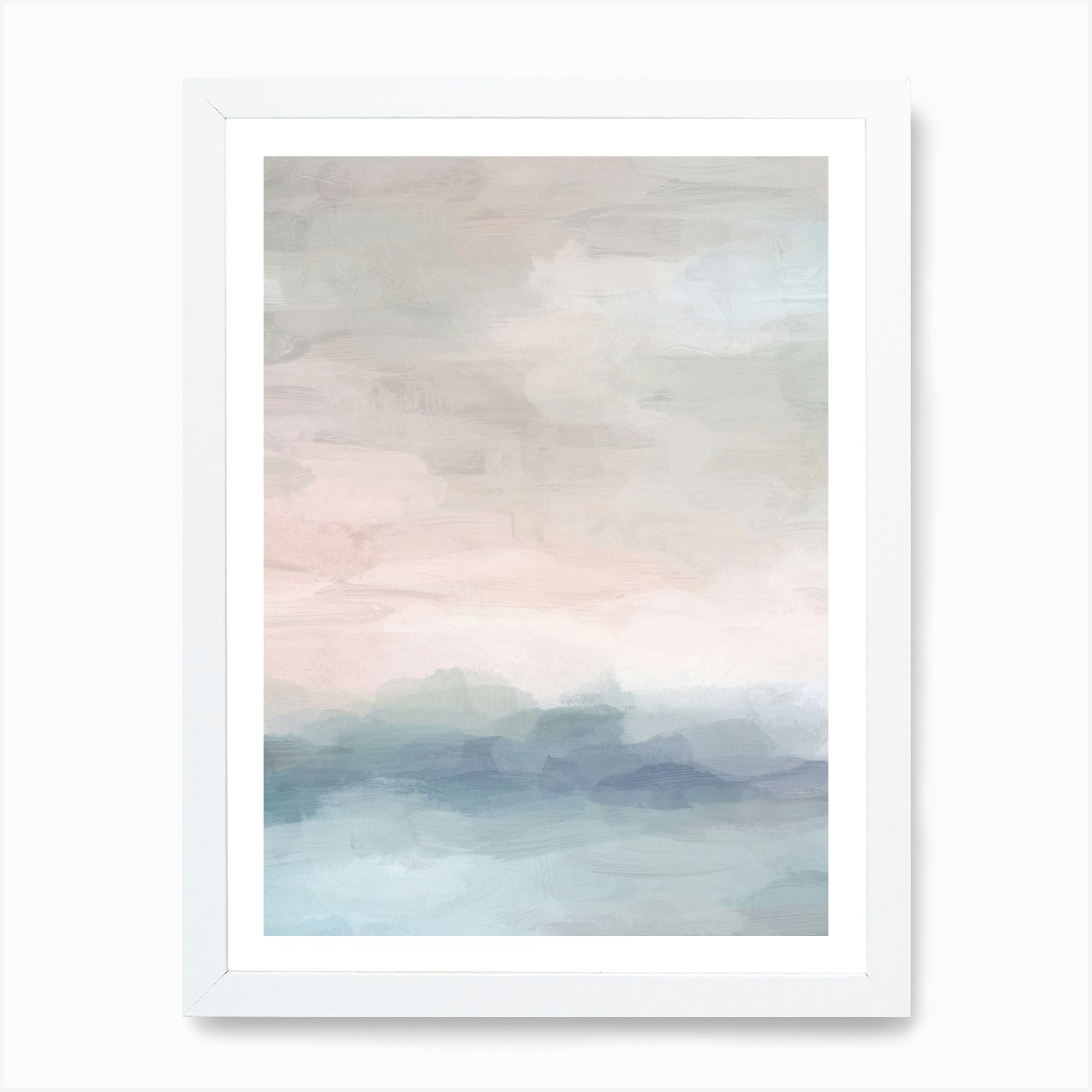 Atlantic Ocean Sunrise Art Print by Rachel Elise Art - Fy