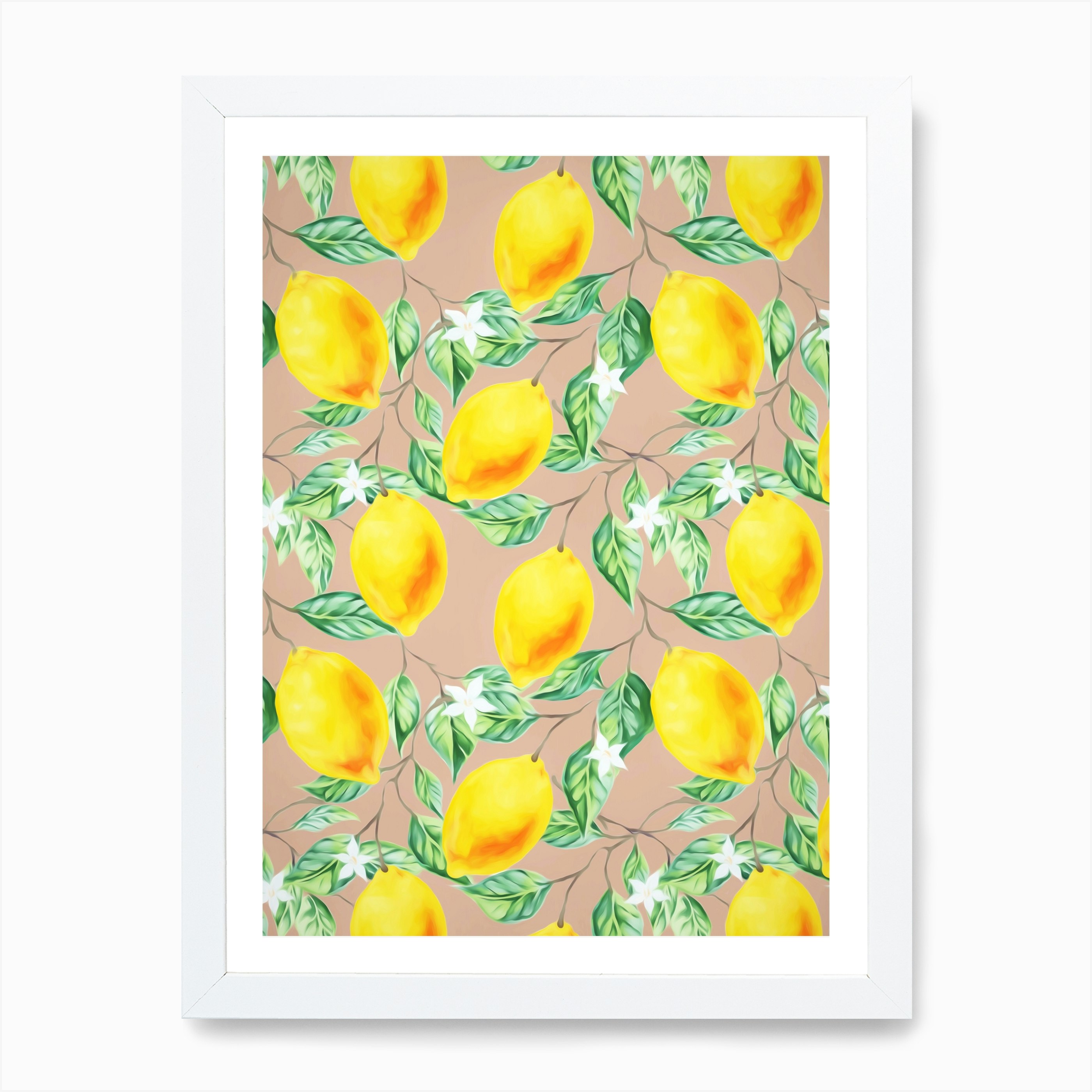 Lemon Fresh In Art Print by 83 Oranges - Fy