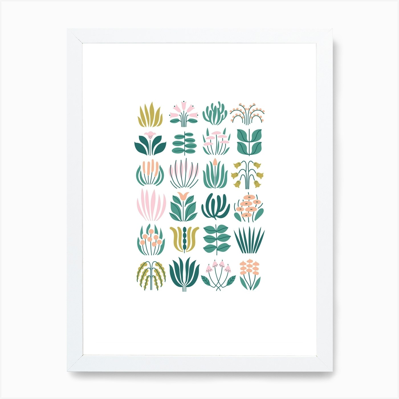 Plant Life Art Print by Elizabeth Olwen - Fy