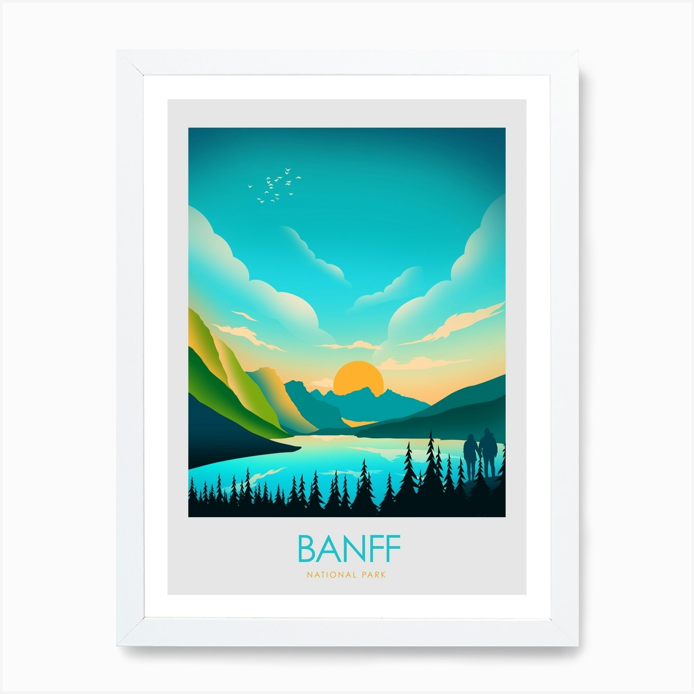 Banff Art Print by Studio Inception - Fy