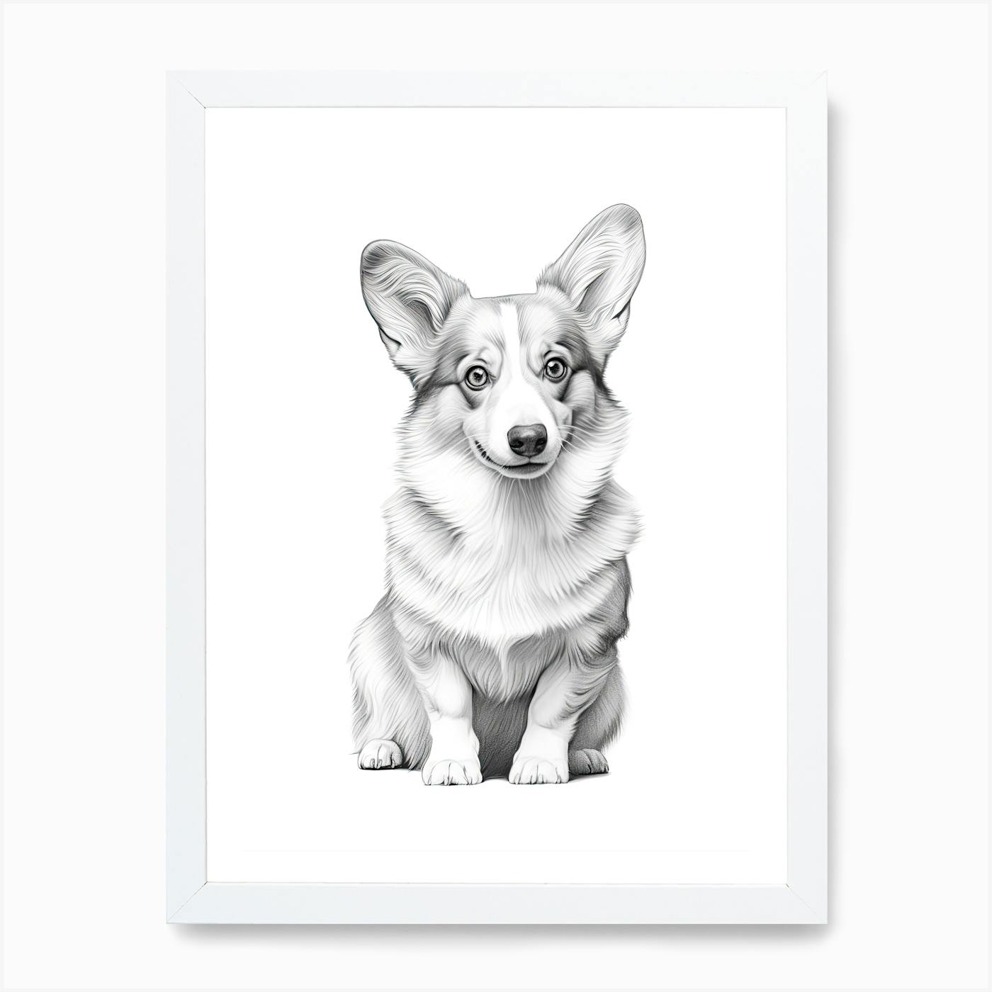 Corgi art 2024