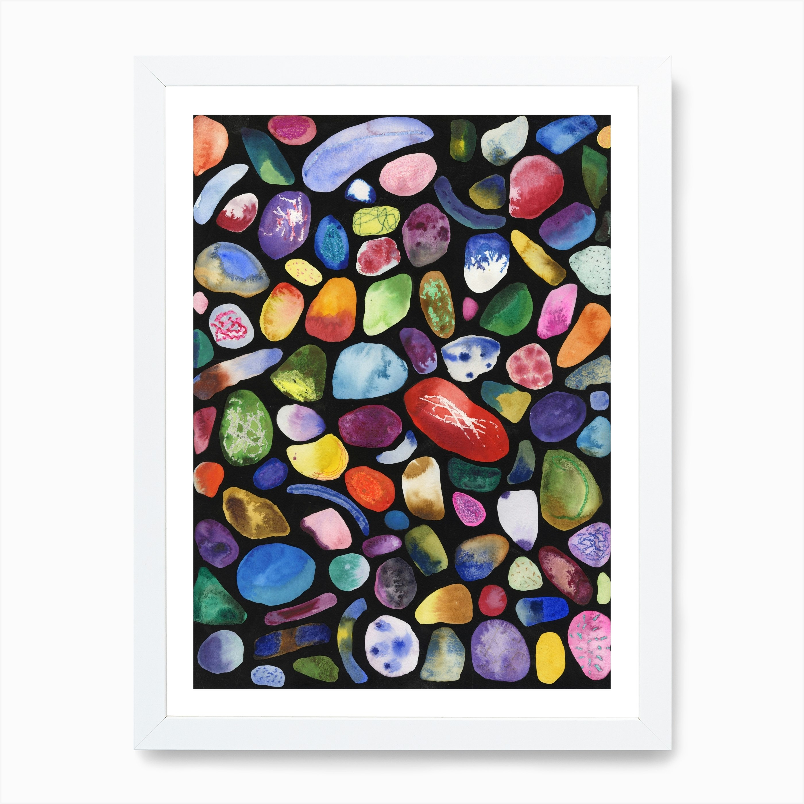 Jelly Bean Art Print by Gold Fever - Fy