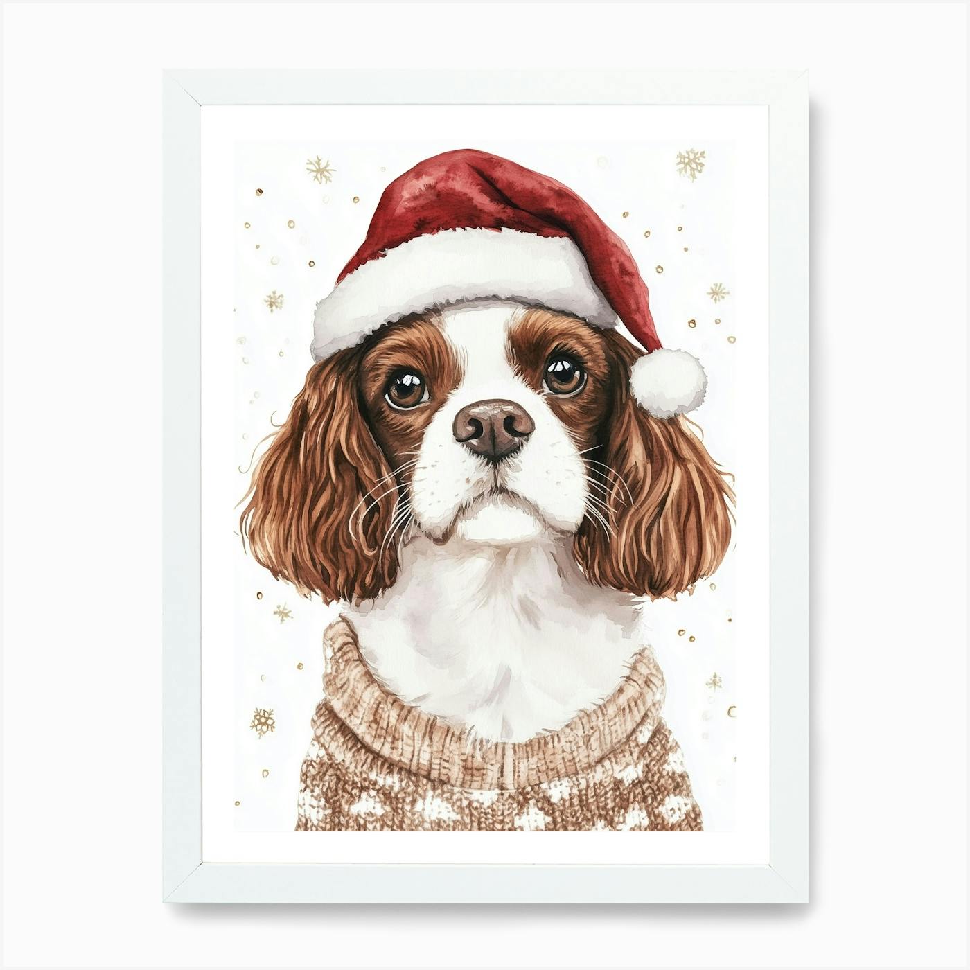Cavalier king charles christmas jumper online
