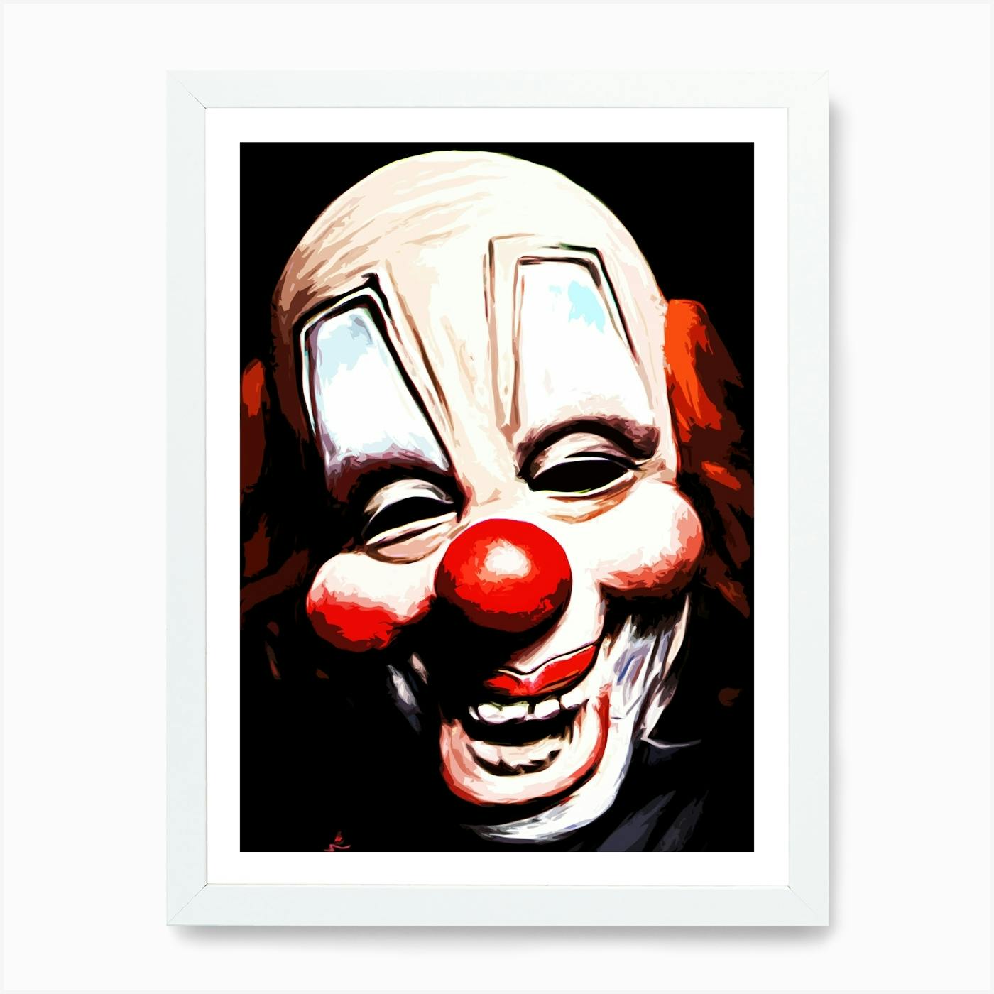 Slipknot CLOWN Sketch Signed hot Canvas