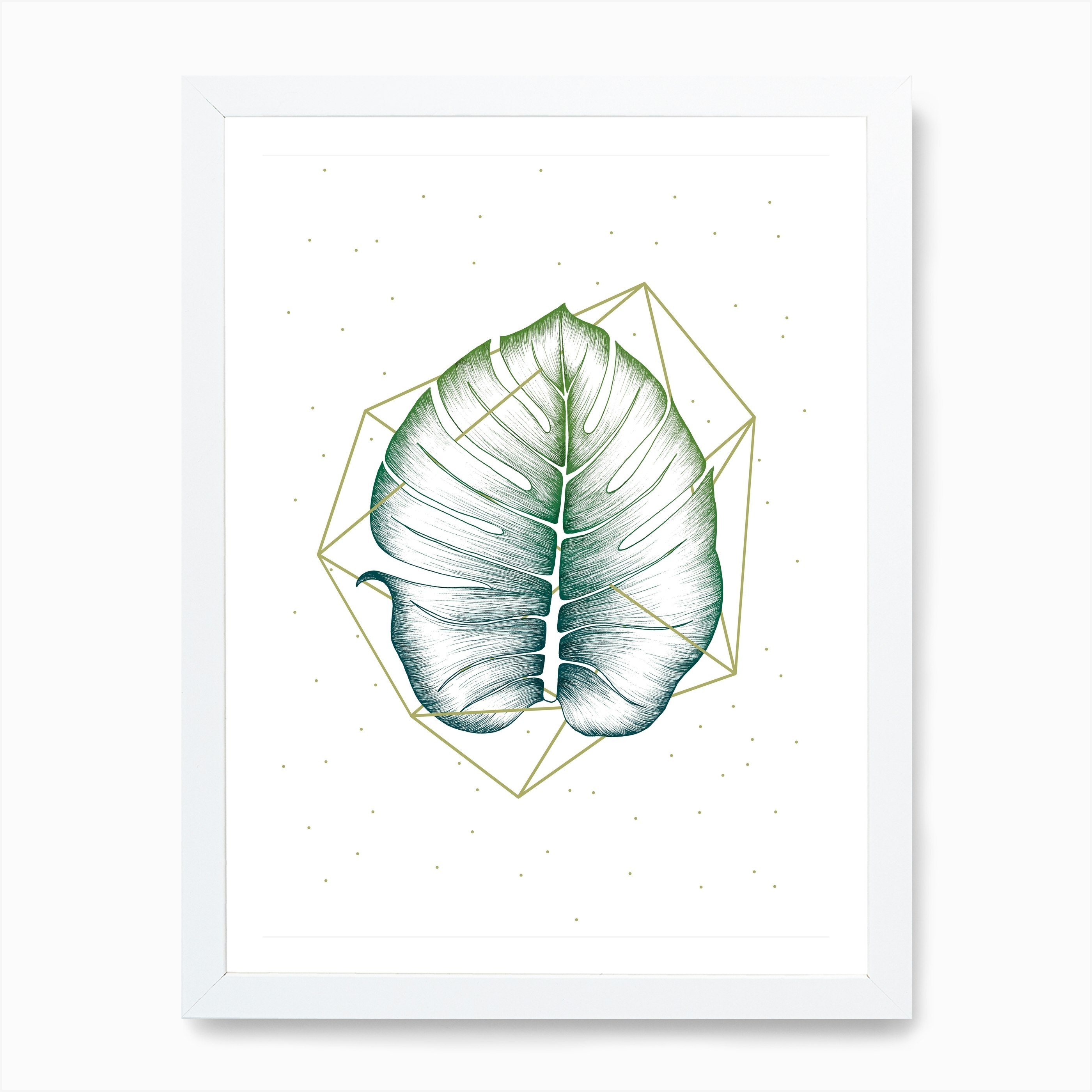 Geometry And Nature 2 Art Print by Barlena Fy