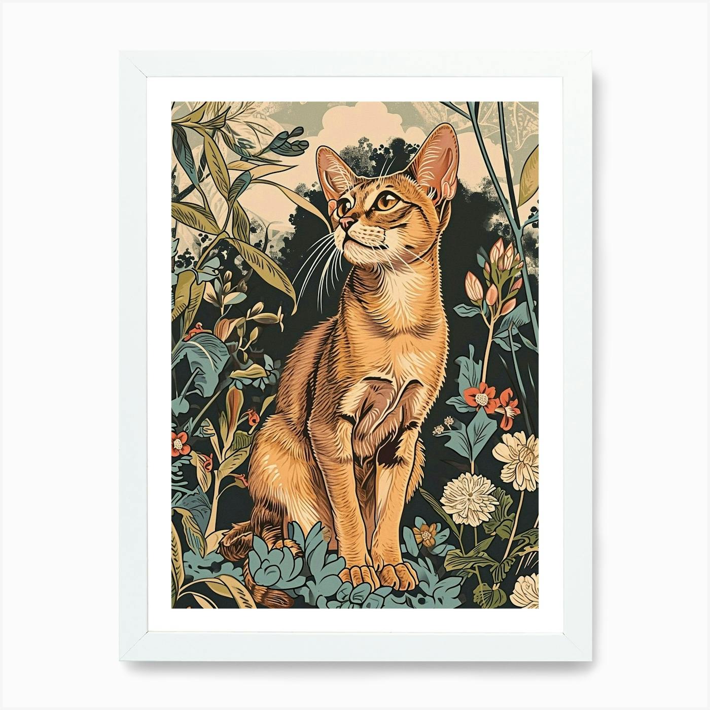 Regal Abyssinian Cat, a 9