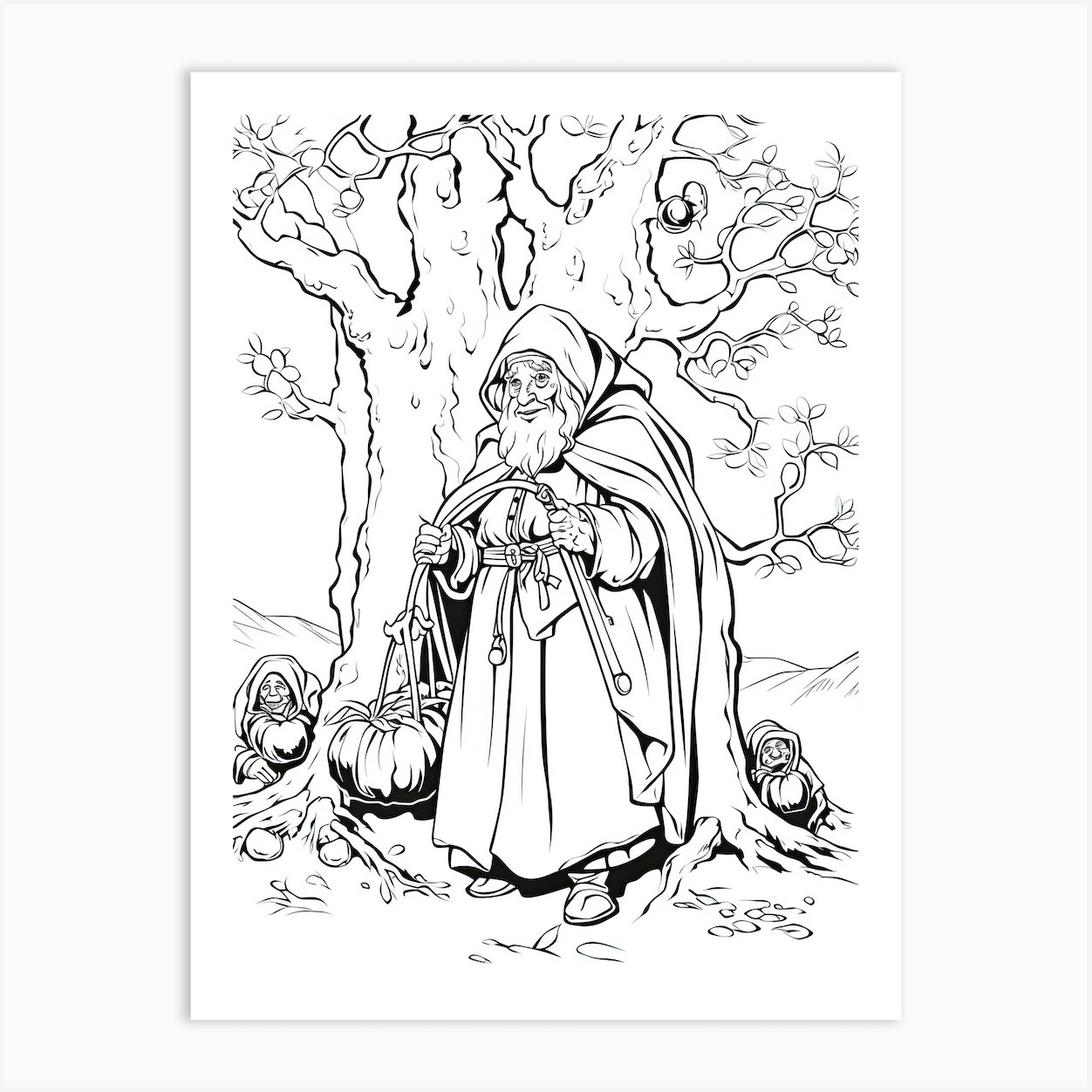 The Dark Forest (Snow White And The Seven Dwarfs) Fantasy Inspired Line ...