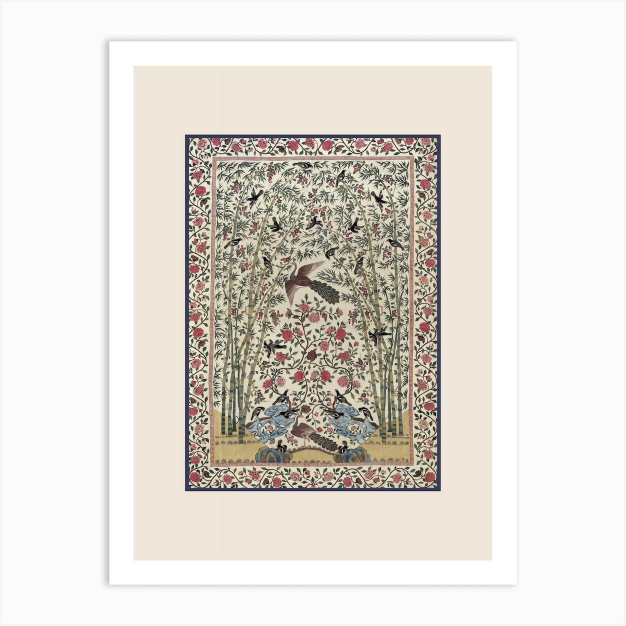 Palempore Art Print by Mambo Fy
