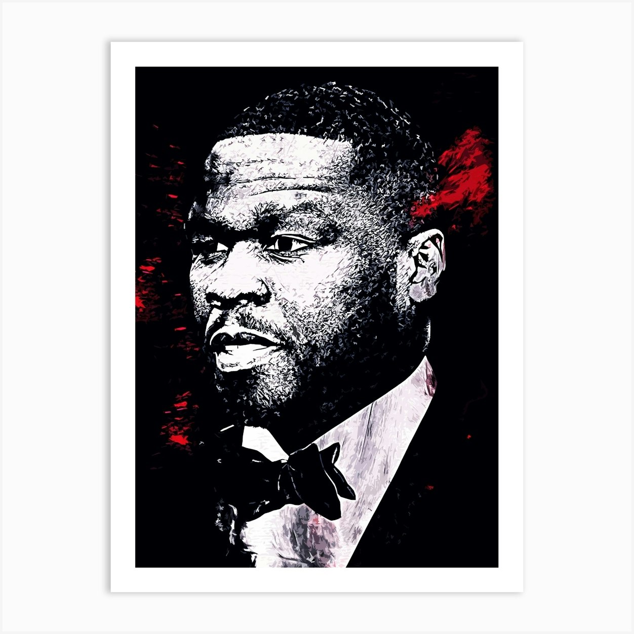 50 cent 3 Art Print by aul art - Fy