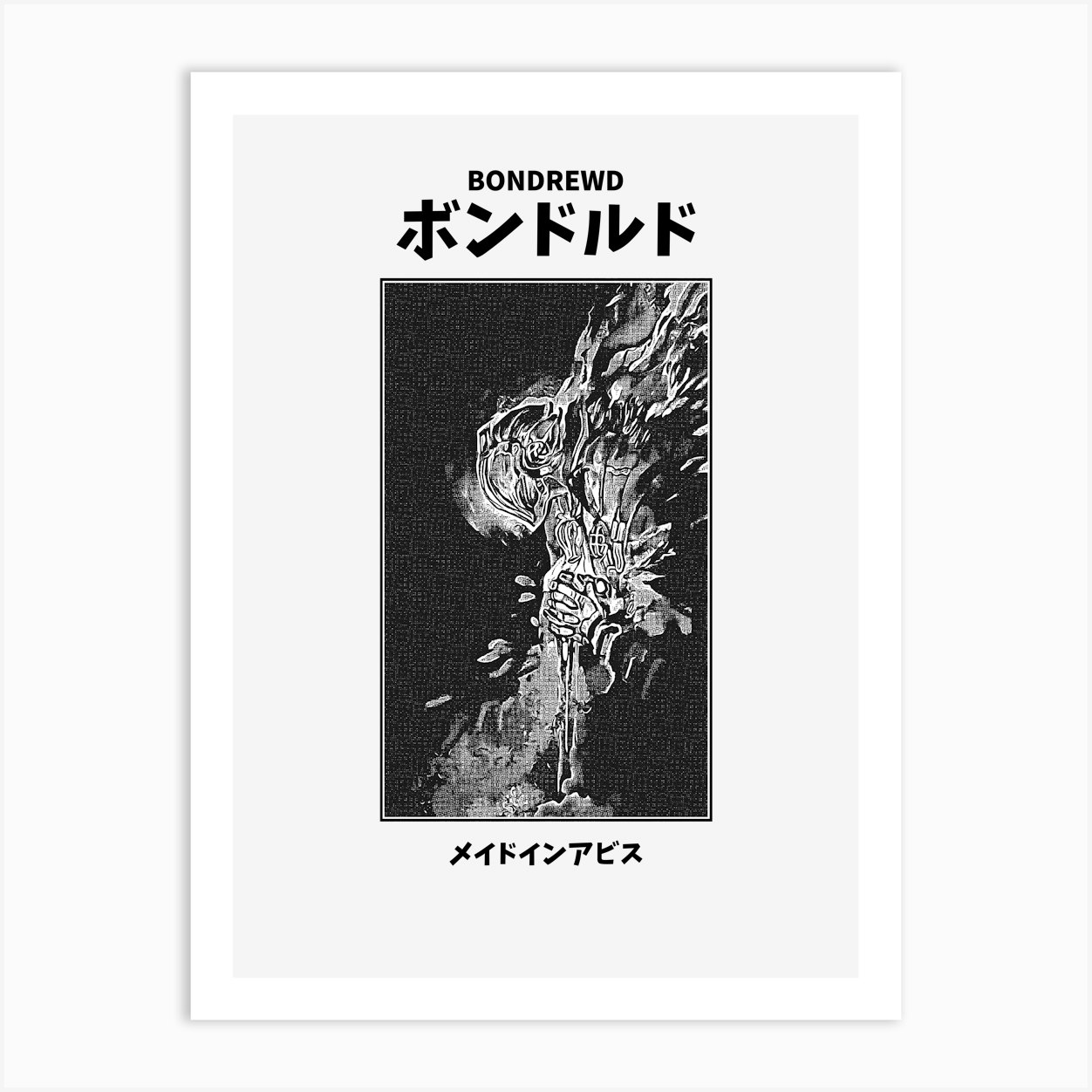 Made in Abyss Bondrewd Art Print by KatsuMangaShop - Fy