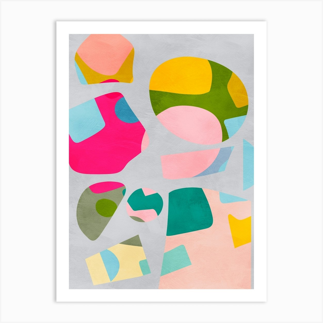 Minimal Matisse 6 Art Print by Ana Rut Bre - Fy