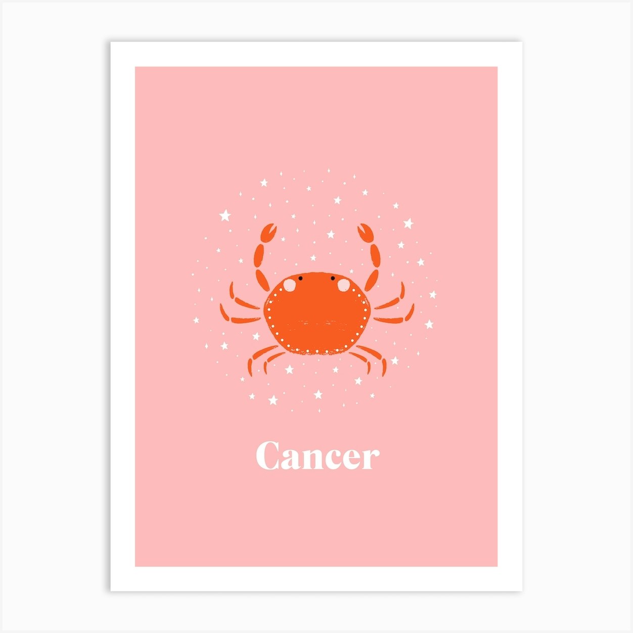 Cancer Art Print by Duchess Plum - Fy