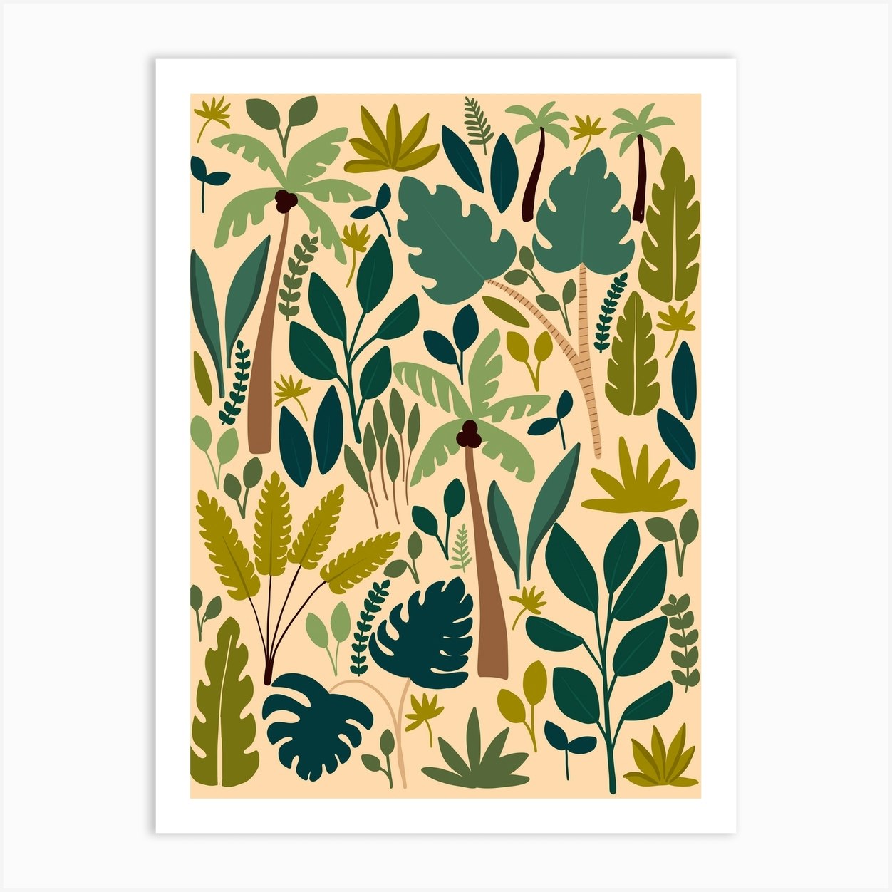 Plant Study Art Print by Michelle Parascandolo - Fy