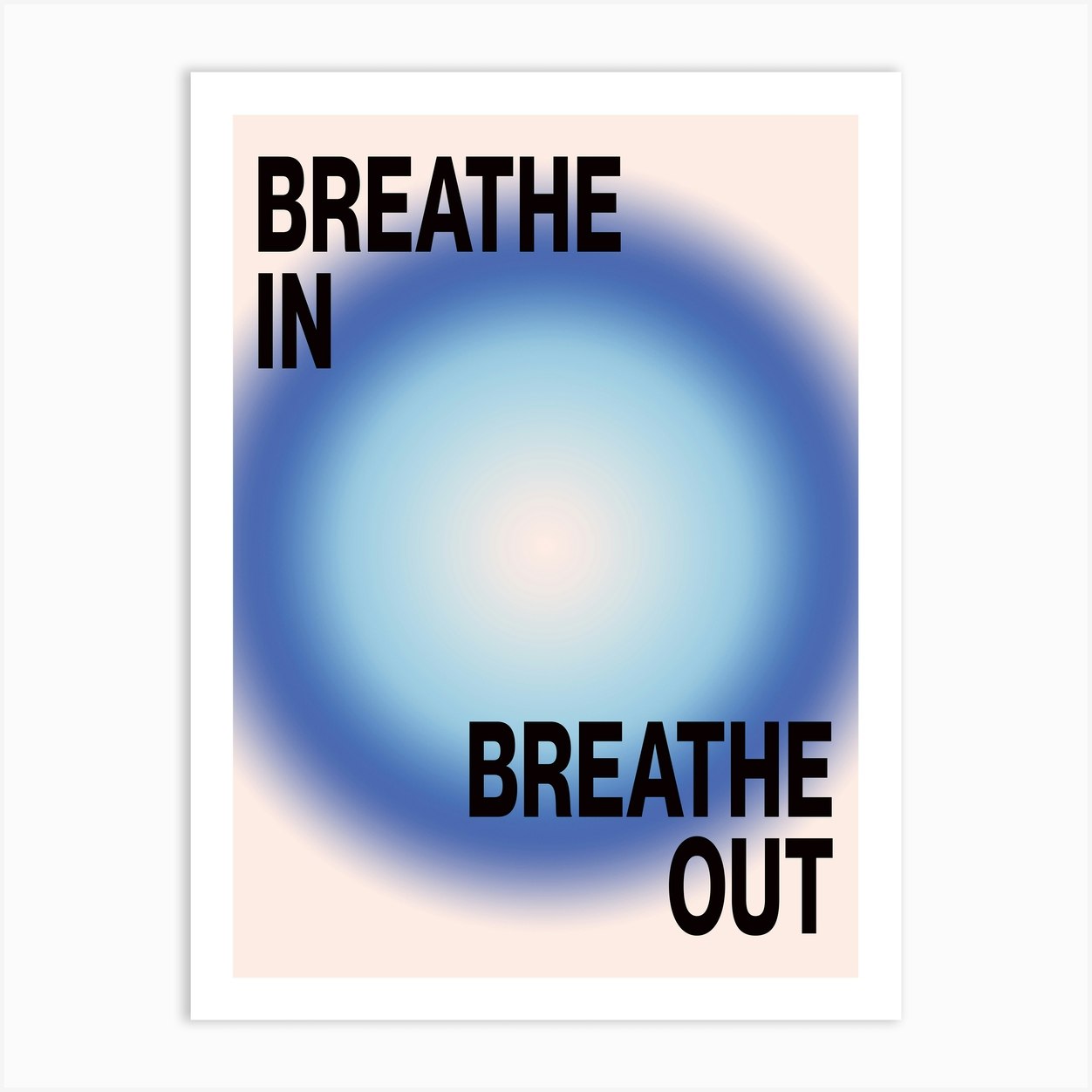 BREATHE IN, BREATHE OUT 4 Art Print by tartagain - Fy