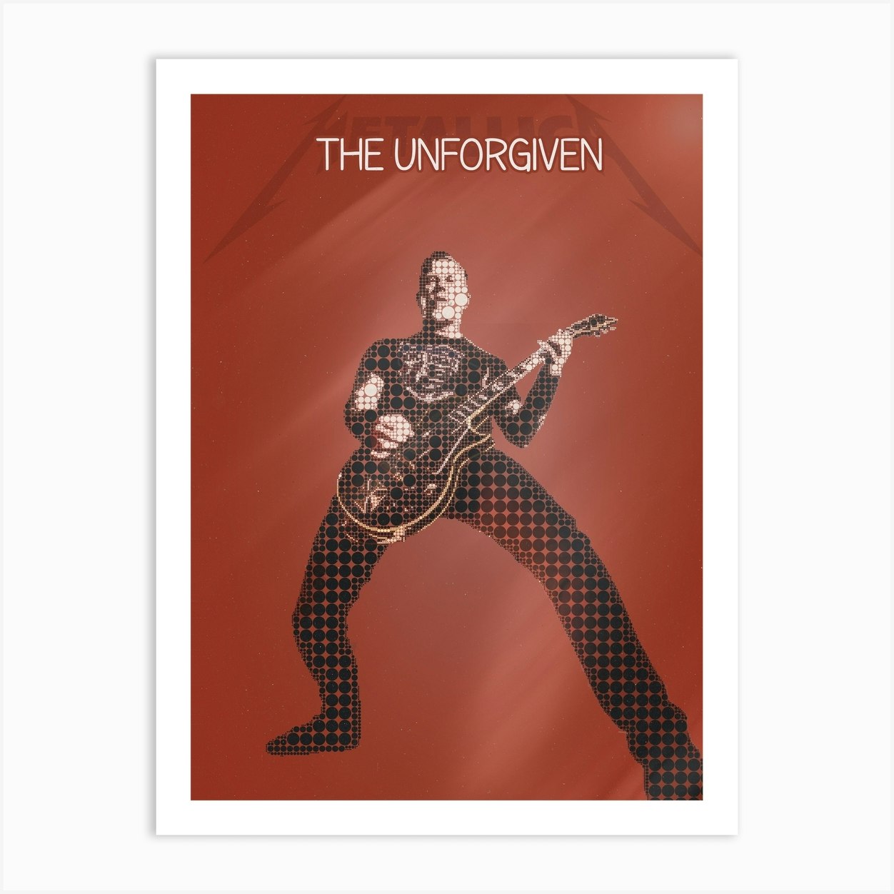 The James Hetfield Metallica Art Print by Gunawan.Rb Fy