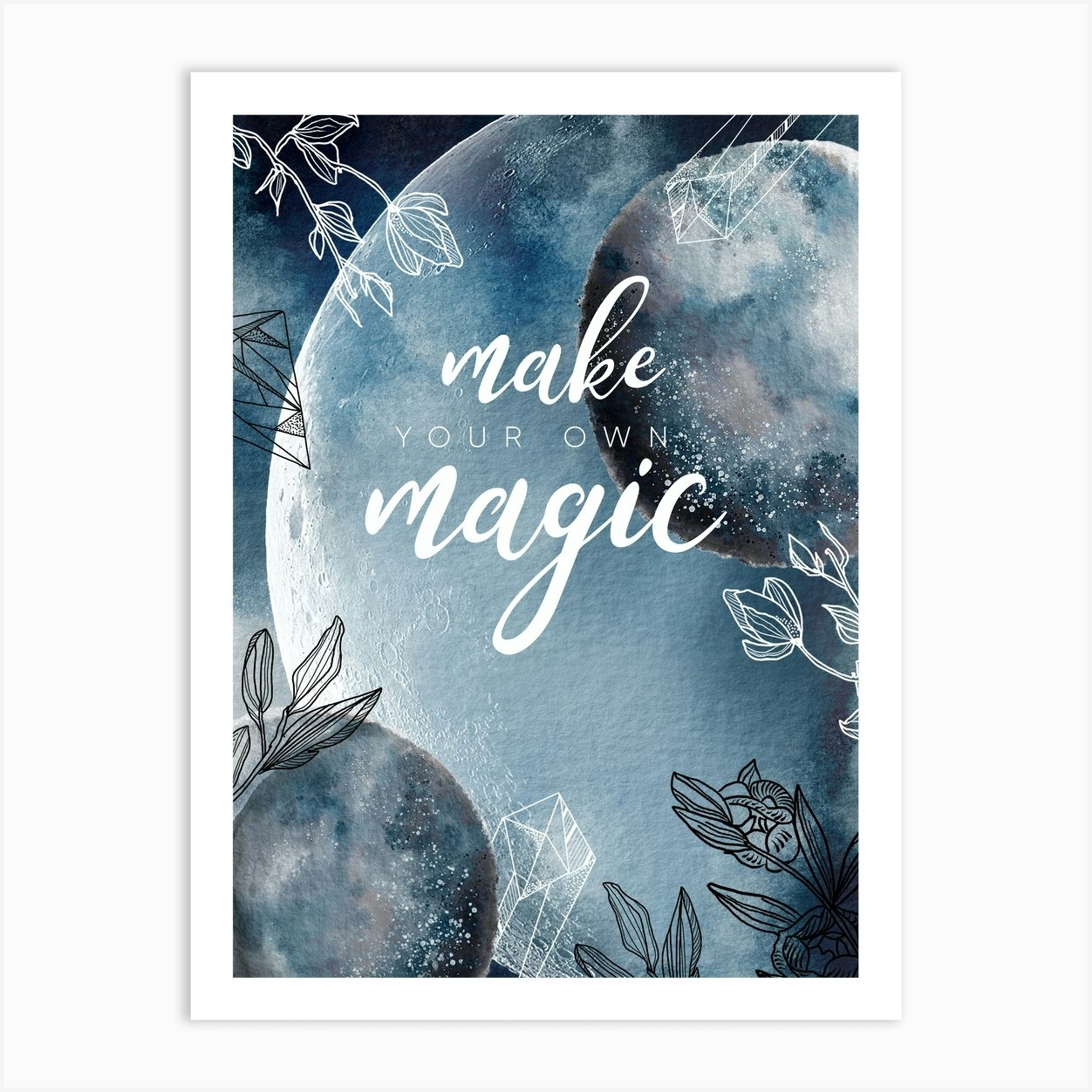 Make Your Own Magic - Mysterious Luna poster #3 Art Print by ...