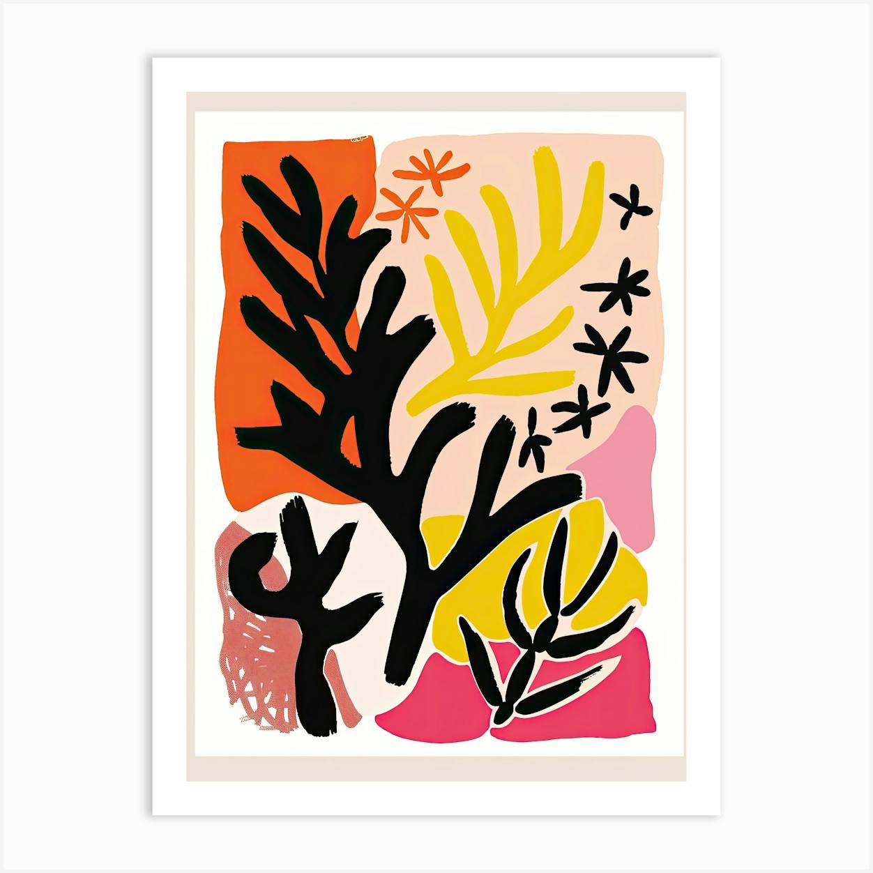 Henri Matisse | Vase of Flowers (Fleurs et feuilles d