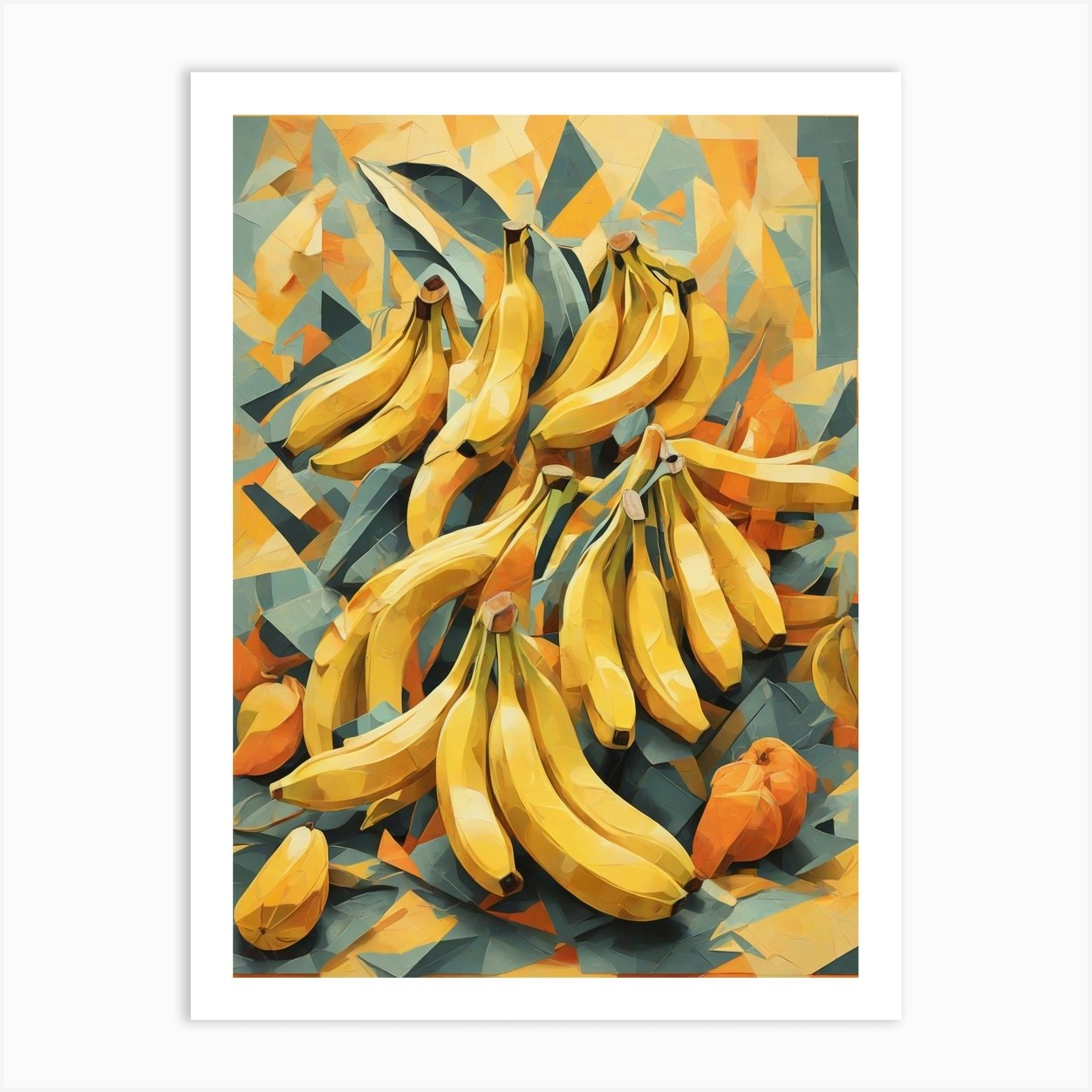 Bananas Art Print by Dust_ Fy