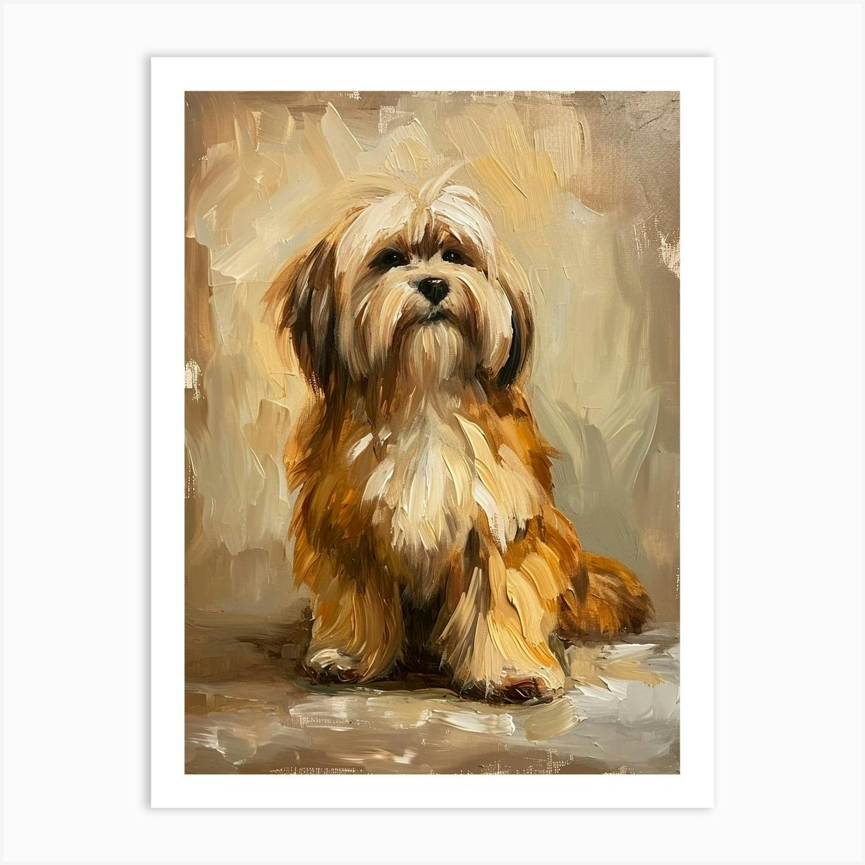 Lhasa hot sale apso art