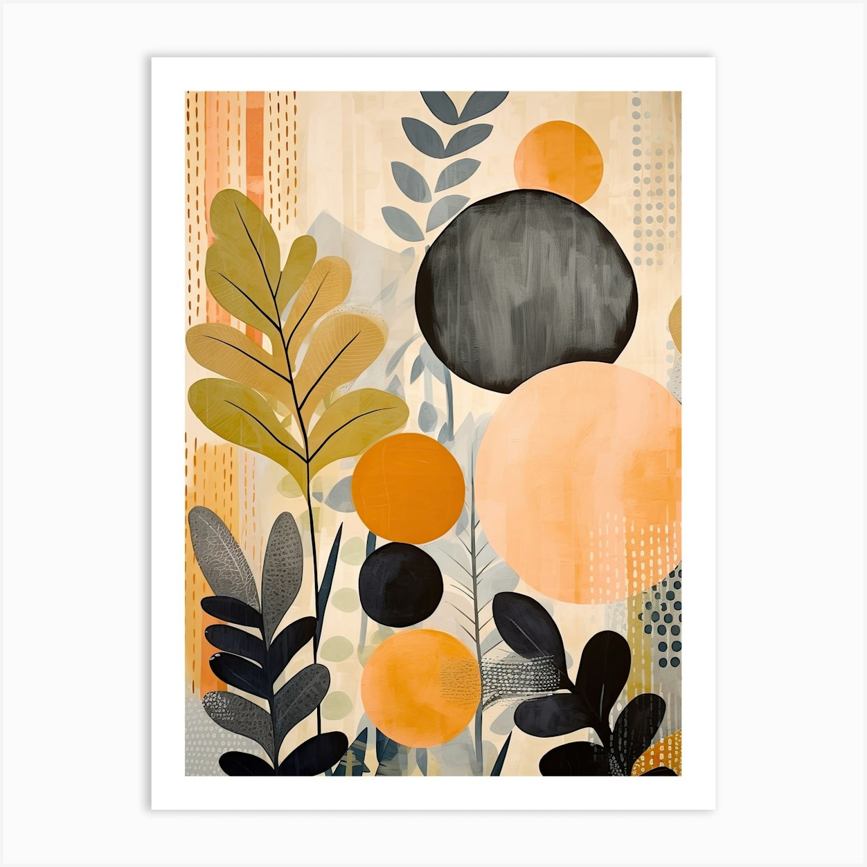 Floral Print 55, Mid Century Modern Wall Art, Pop Culture Print Modern ...