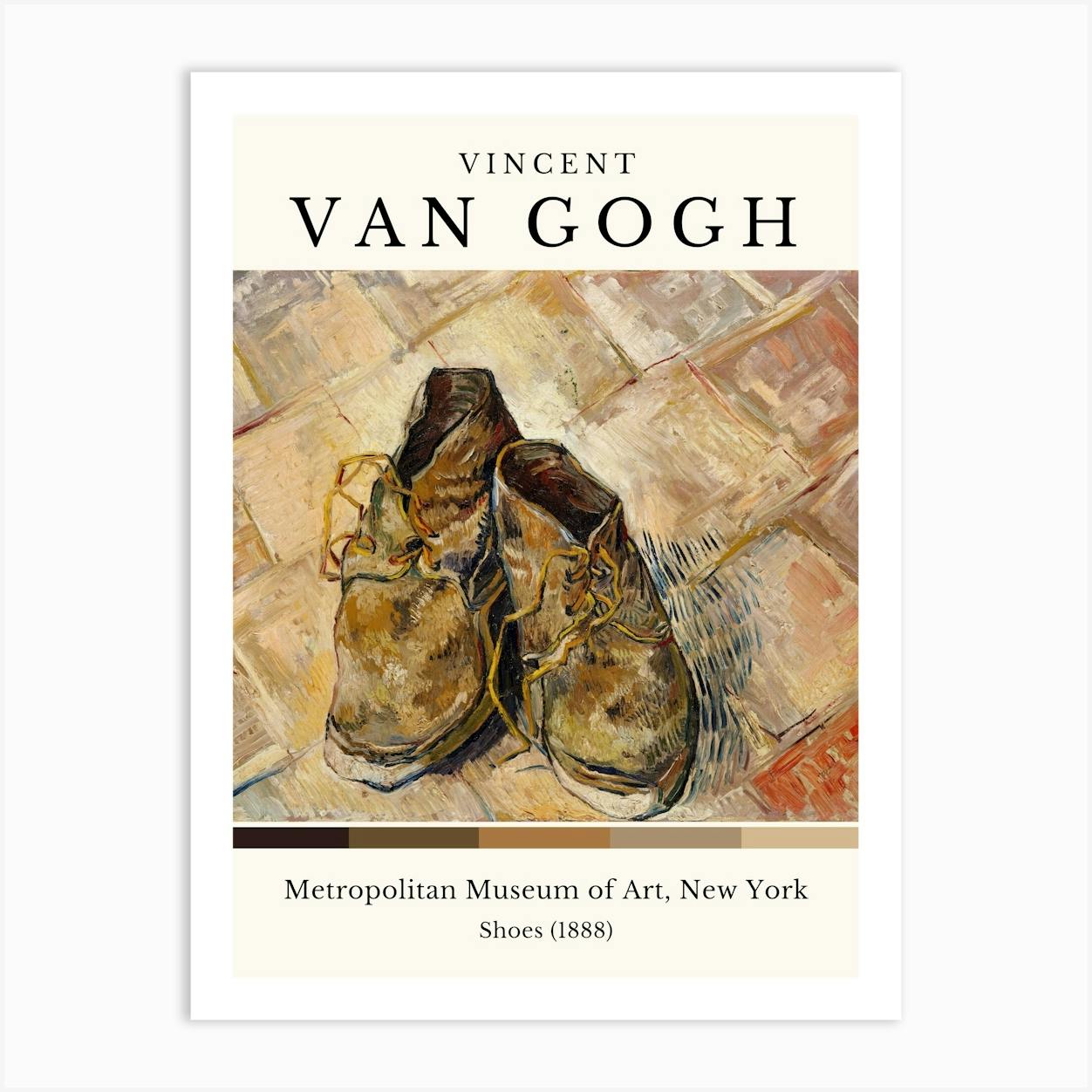 Van gogh shoes print sales