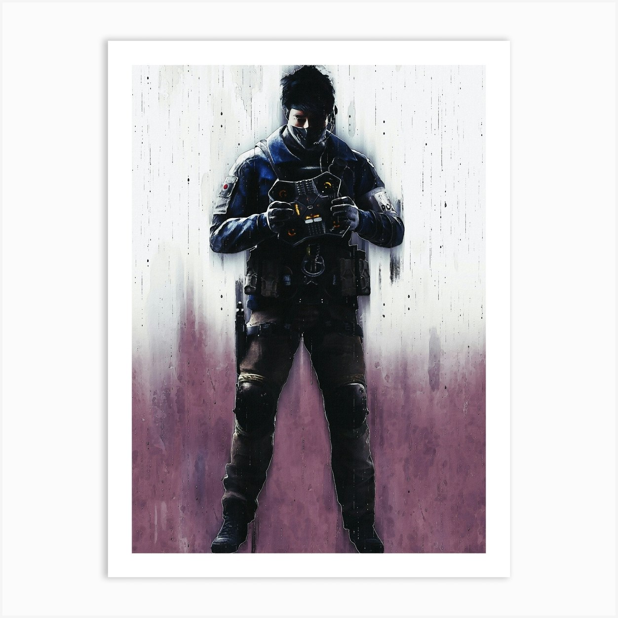 Echo Rainbow Six Siege Art Print by Gunawan.Rb - Fy