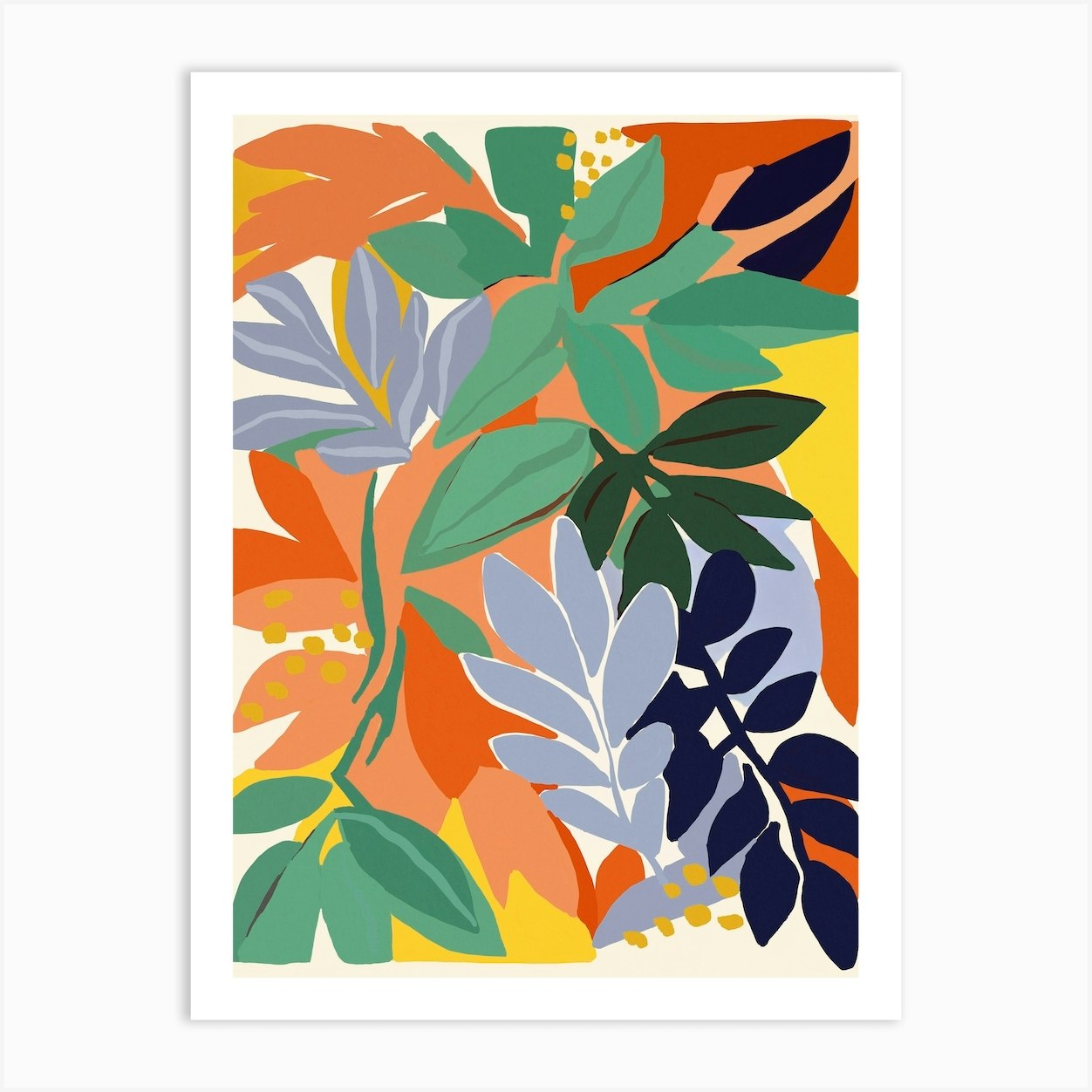 Botanical Impressions No 4 Art Print By Treechild - Fy