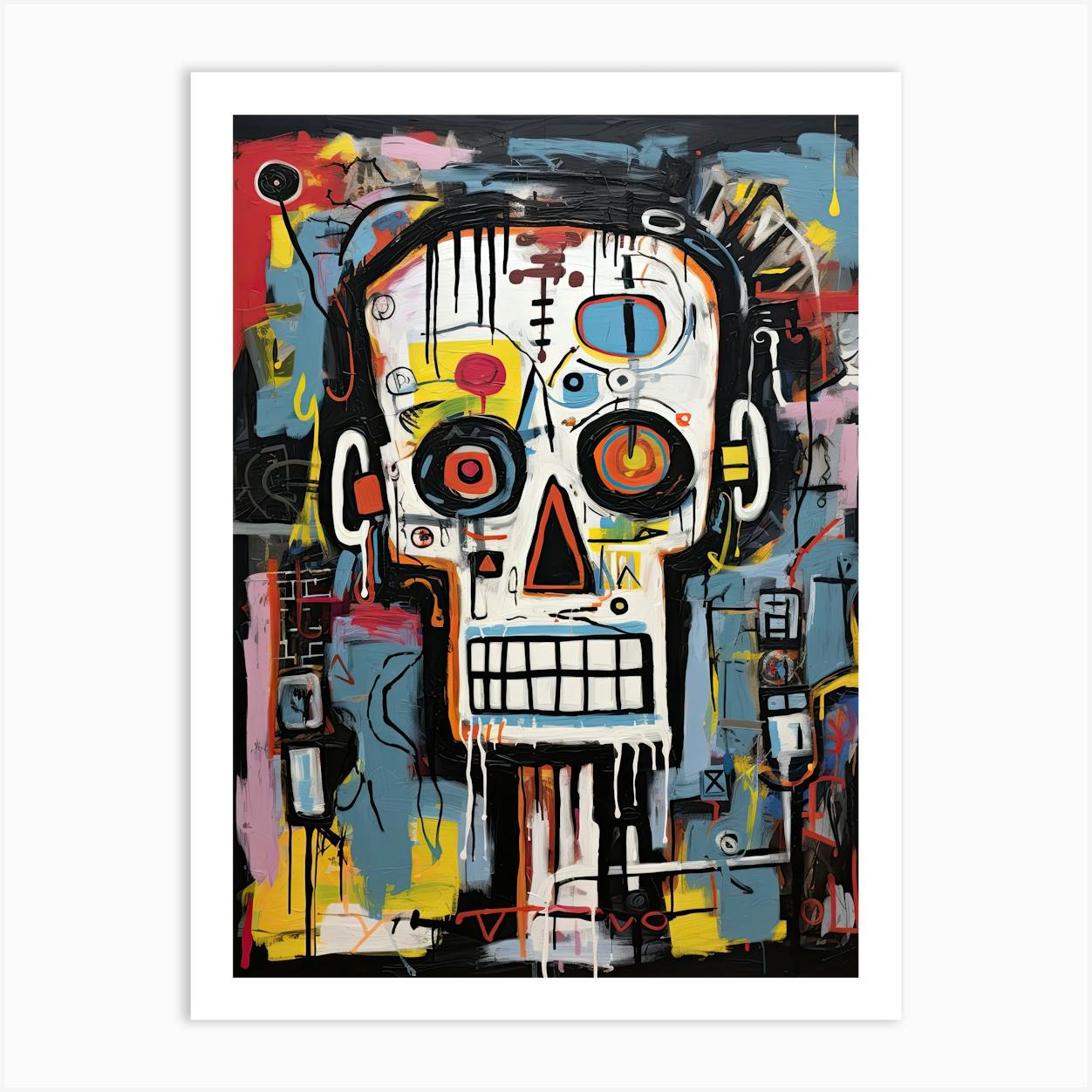 Graffiti of the Undead: Skulls in Neo-Expressionism Art