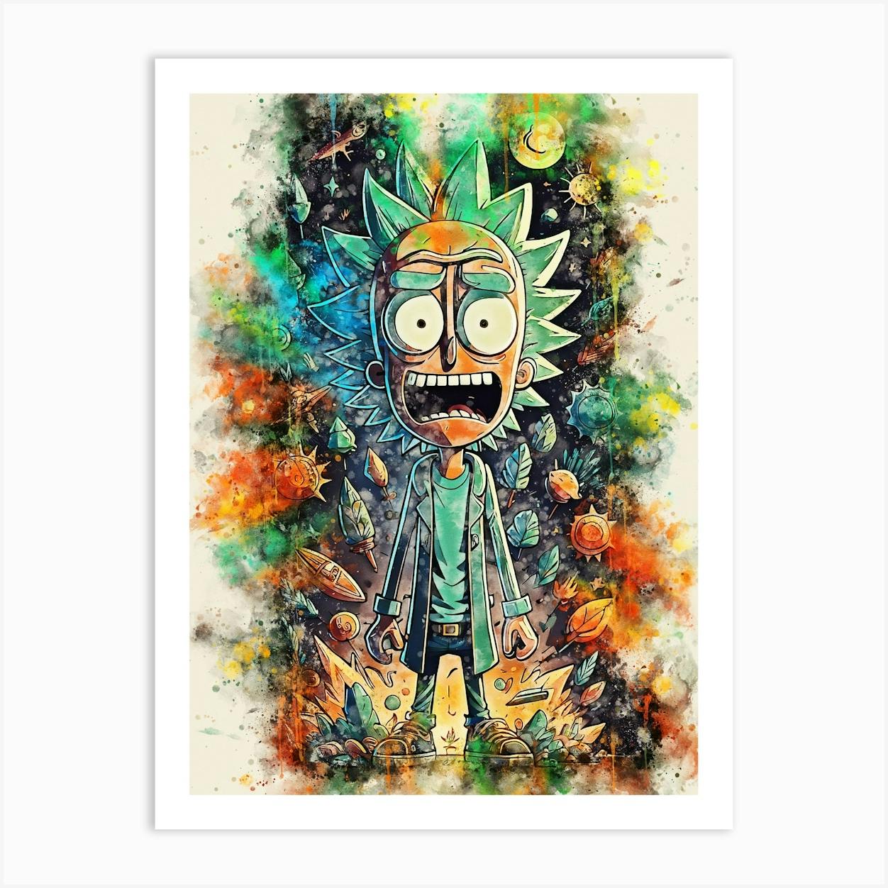 Rick 2024 and Morty artwork