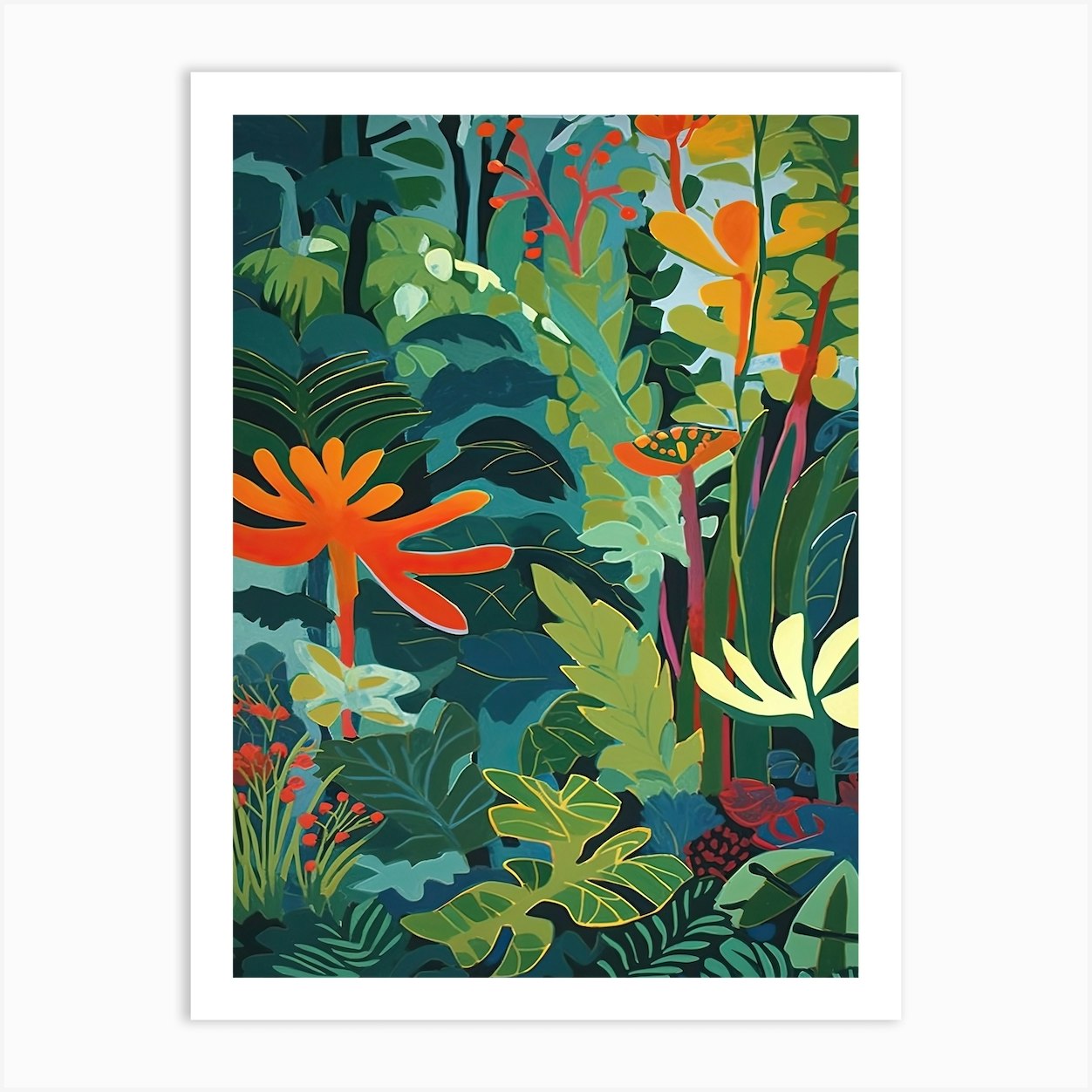 Royal Botanical Gardens, Edinburgh, Painting 3 Art Print by Garden ...