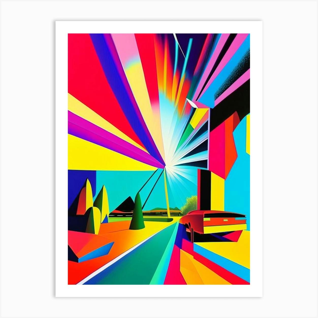 Fine Art Print | Limited Edition outlets | Color Gradient | Limited Edition | Modern | Meditation | Light and Space | Op Art