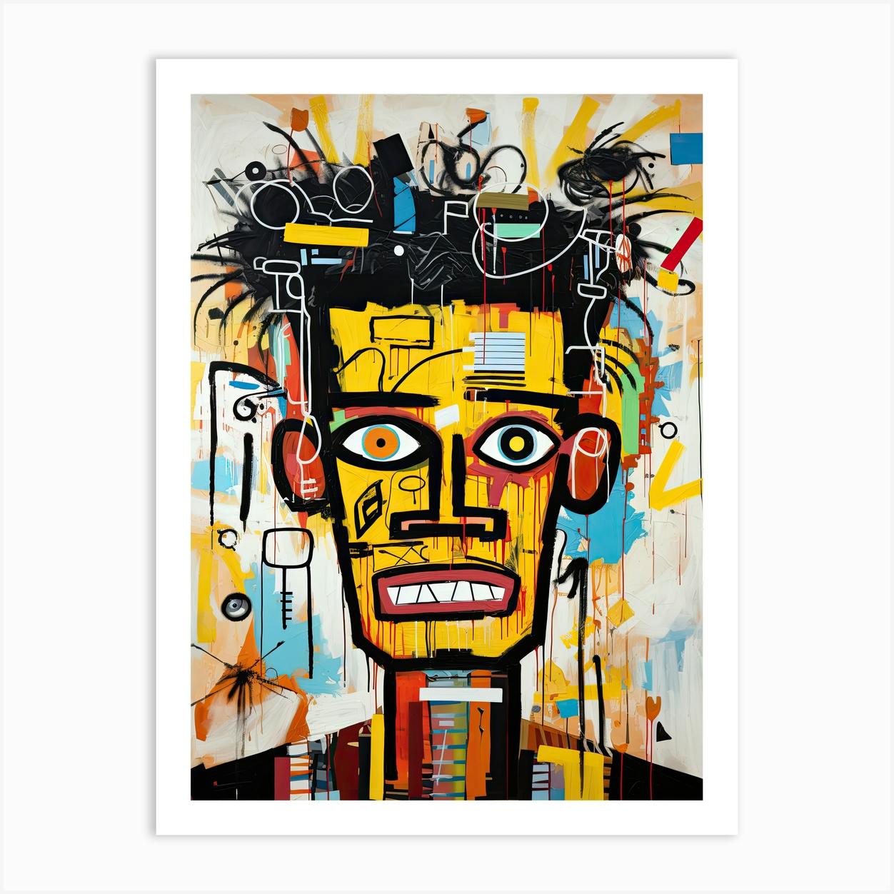 Jean-Michel Basquiat 1 Art Print by Art-Syndicate - Fy