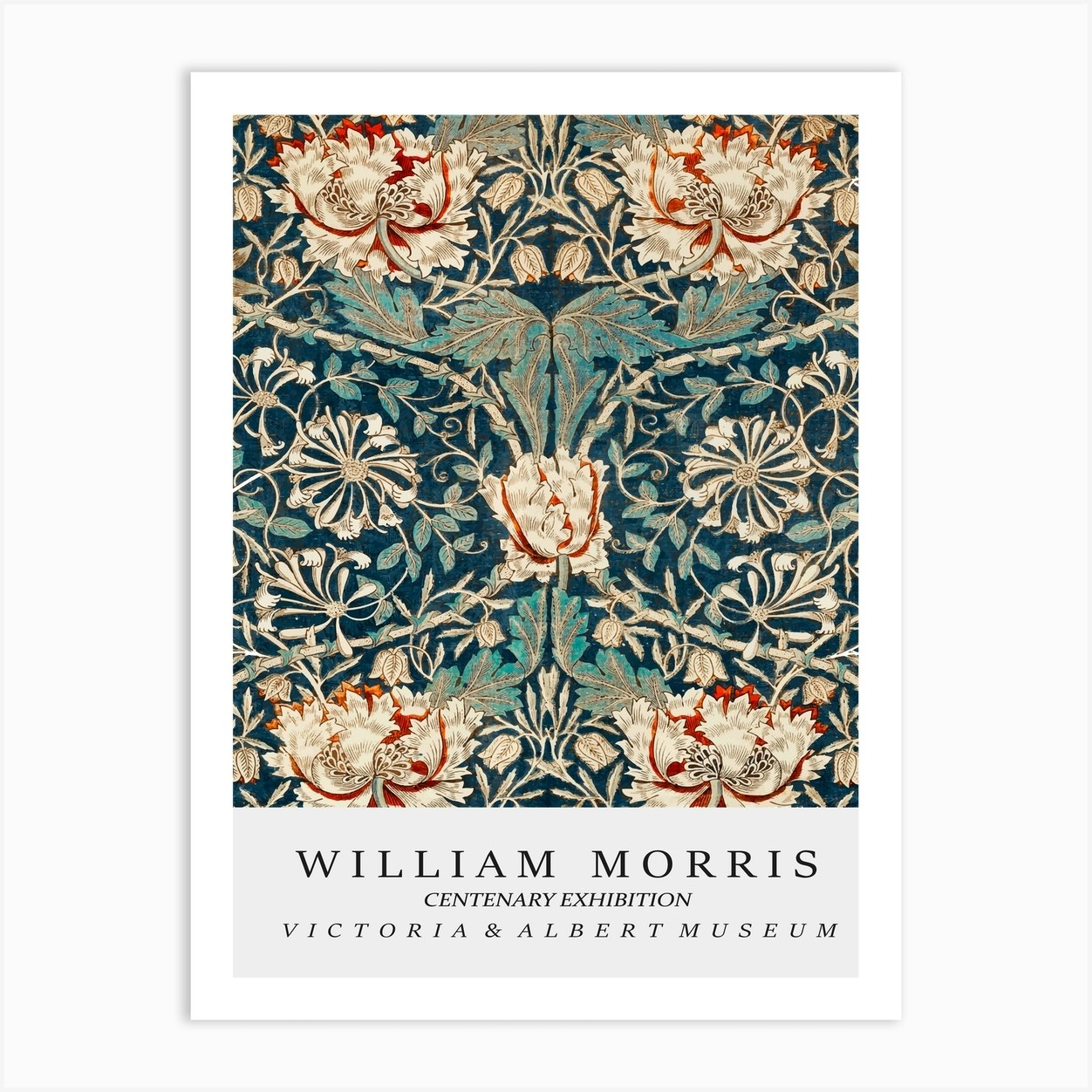 William Morris Poster 5 Art Print by Lucent Art Shop - Fy