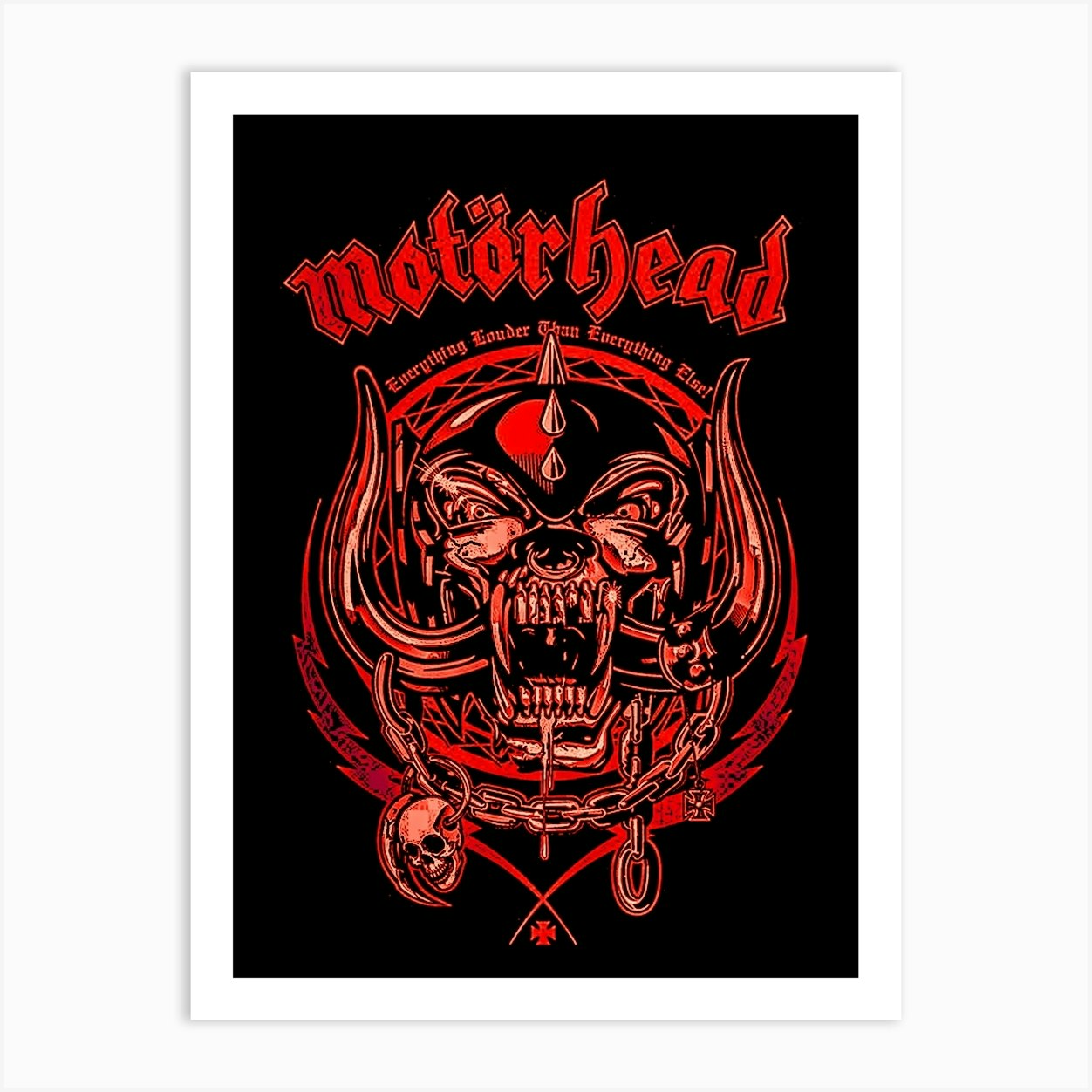 Motorhead Logo 1 Art Print by aul art - Fy