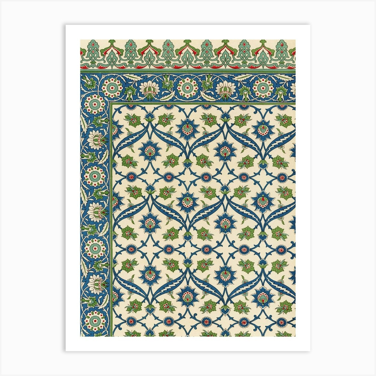 Arabic Art Pattern, Emile Prisses D’Avennes, La Decoration Arabe ...