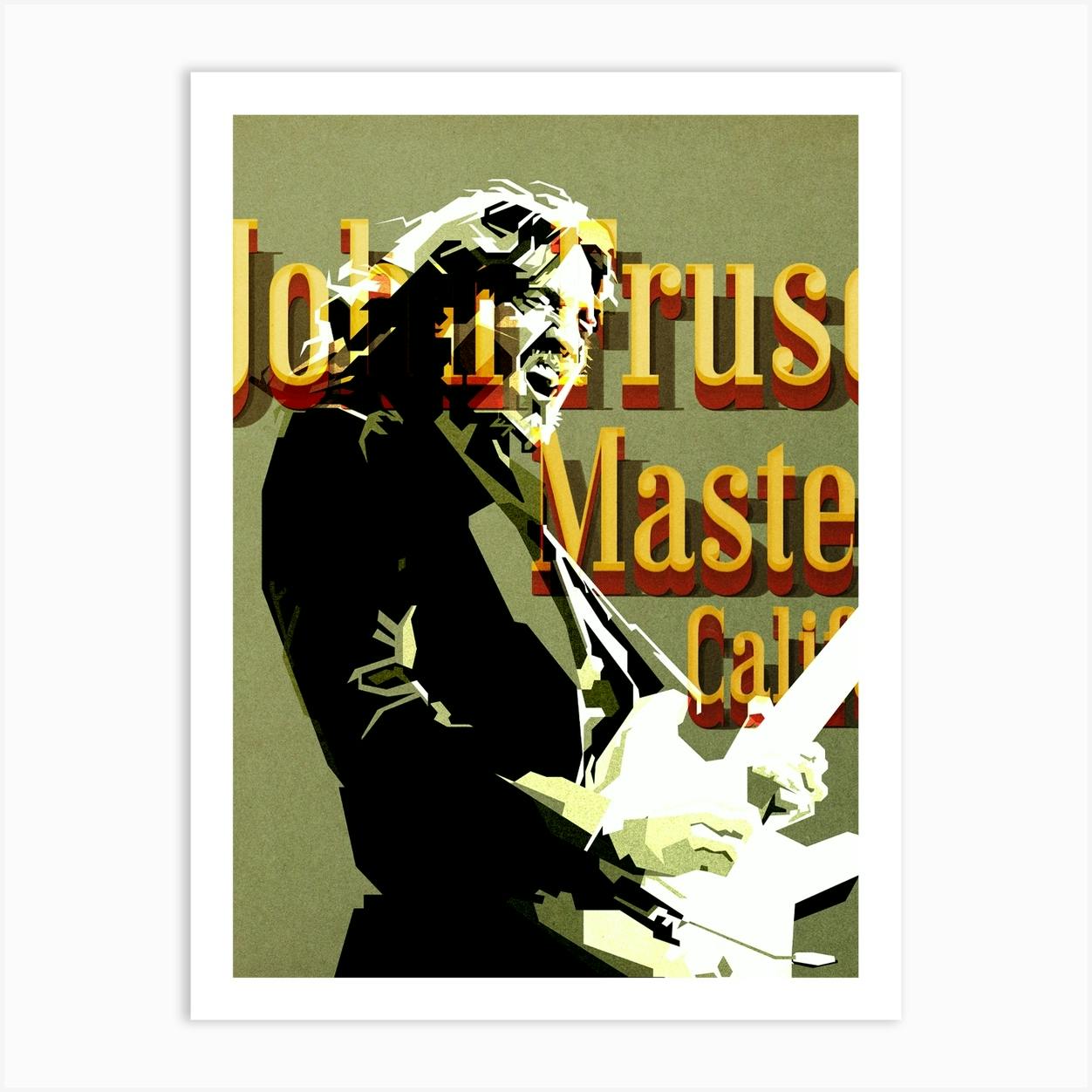 John Frusciante Poster Art | 18x24 Fine Art 2024 Print