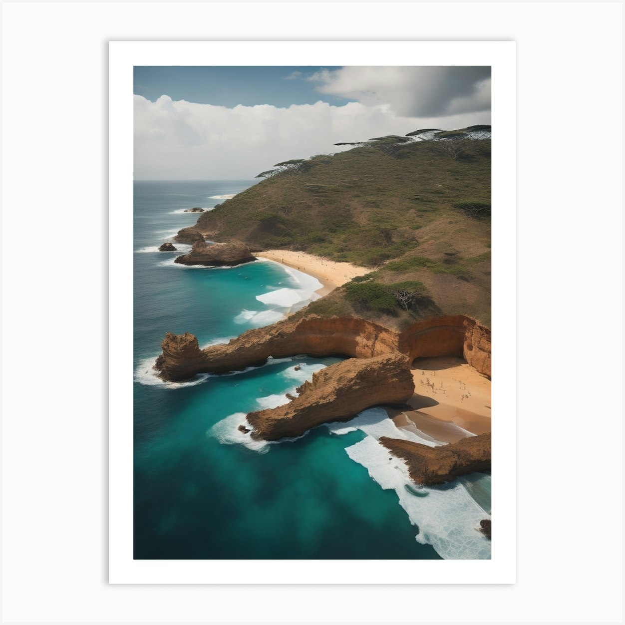 Great Ocean Road Art Print by 444Ax - Fy