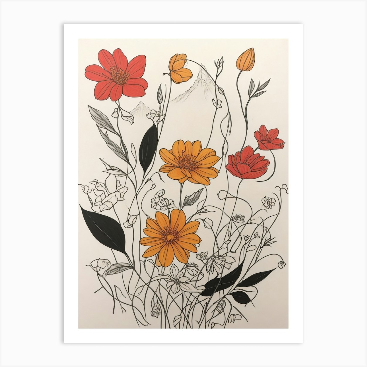 Cosmos Luckycharms Art Print by Fy