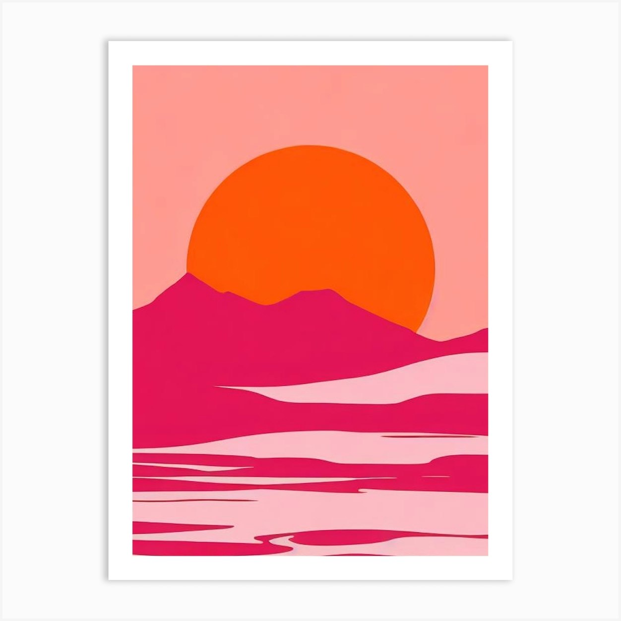 Cala Varques Beach, Mallorca, Spain Pink Beach Art Print by Sand & Surf ...