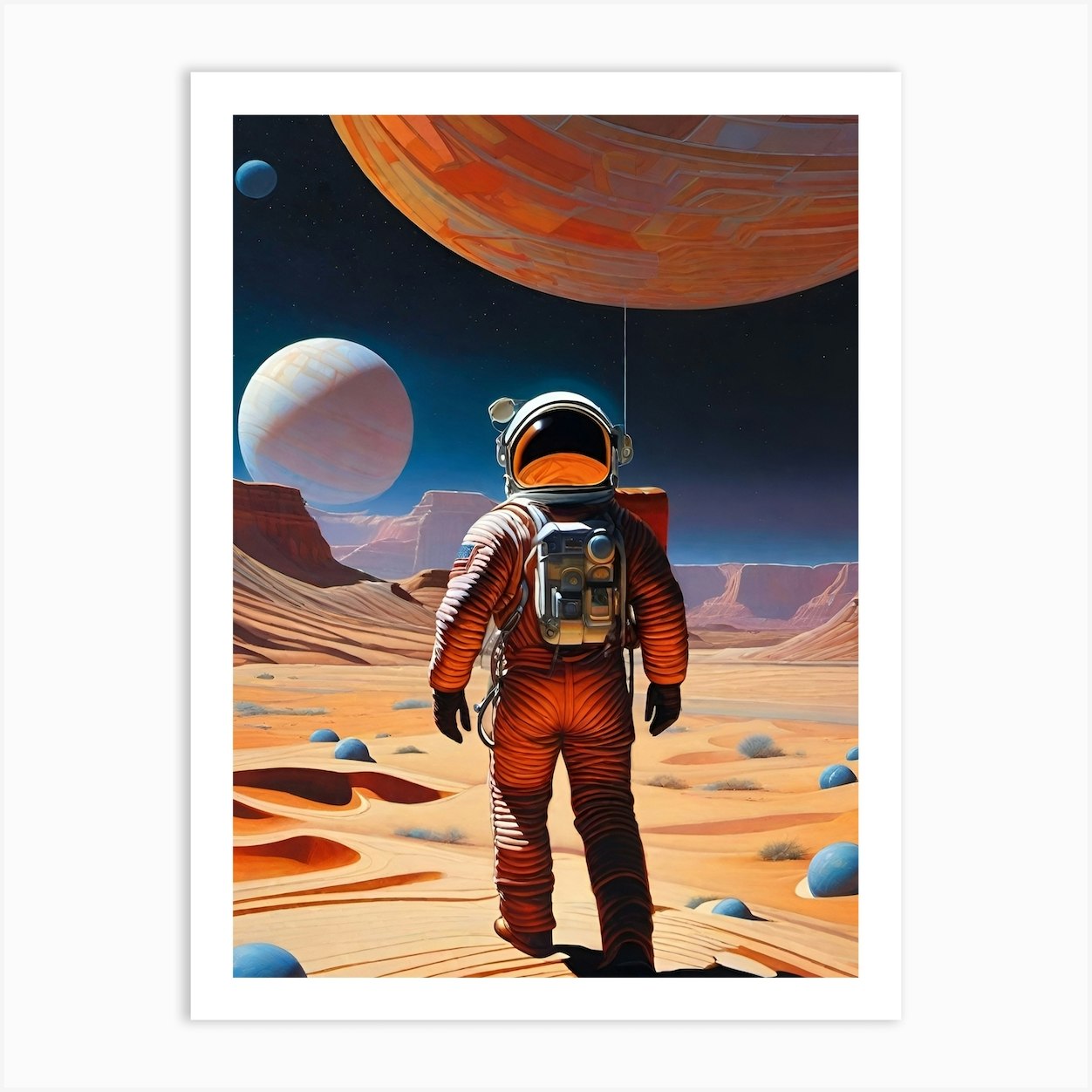 COSMO1 Art Print by artbyartificial - Fy