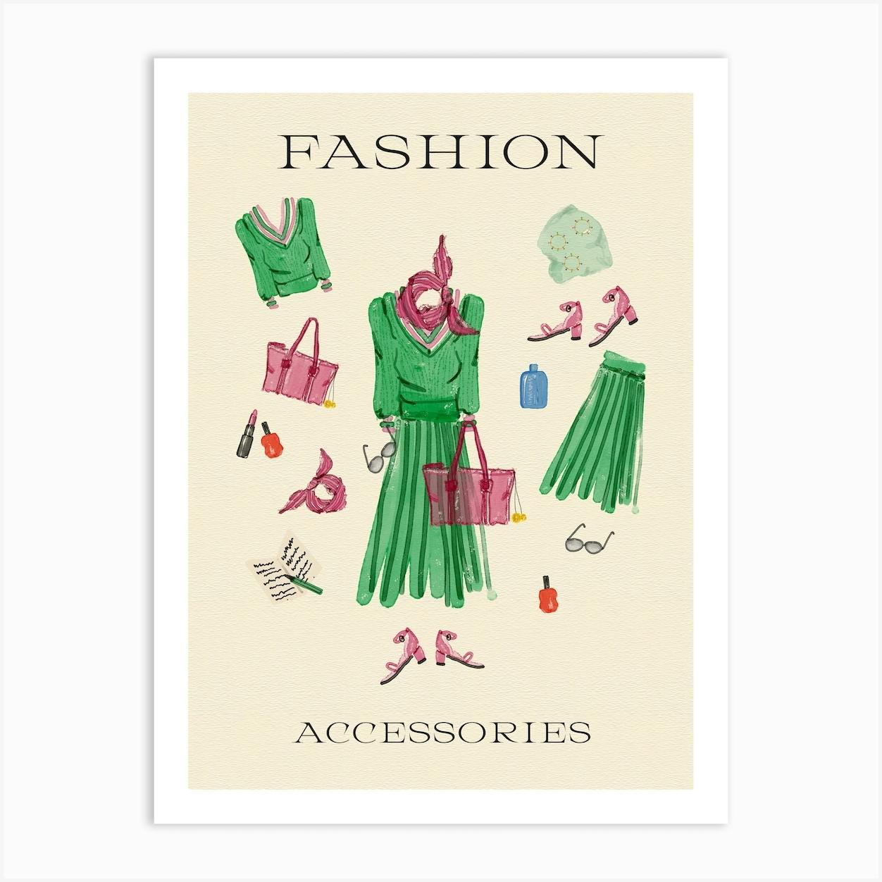 Fashion clearance accessories sketches