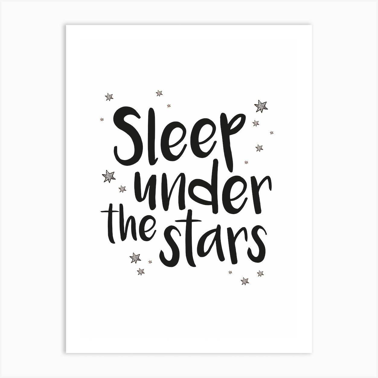 Sleep under the stars Art Print by Palmito Fy