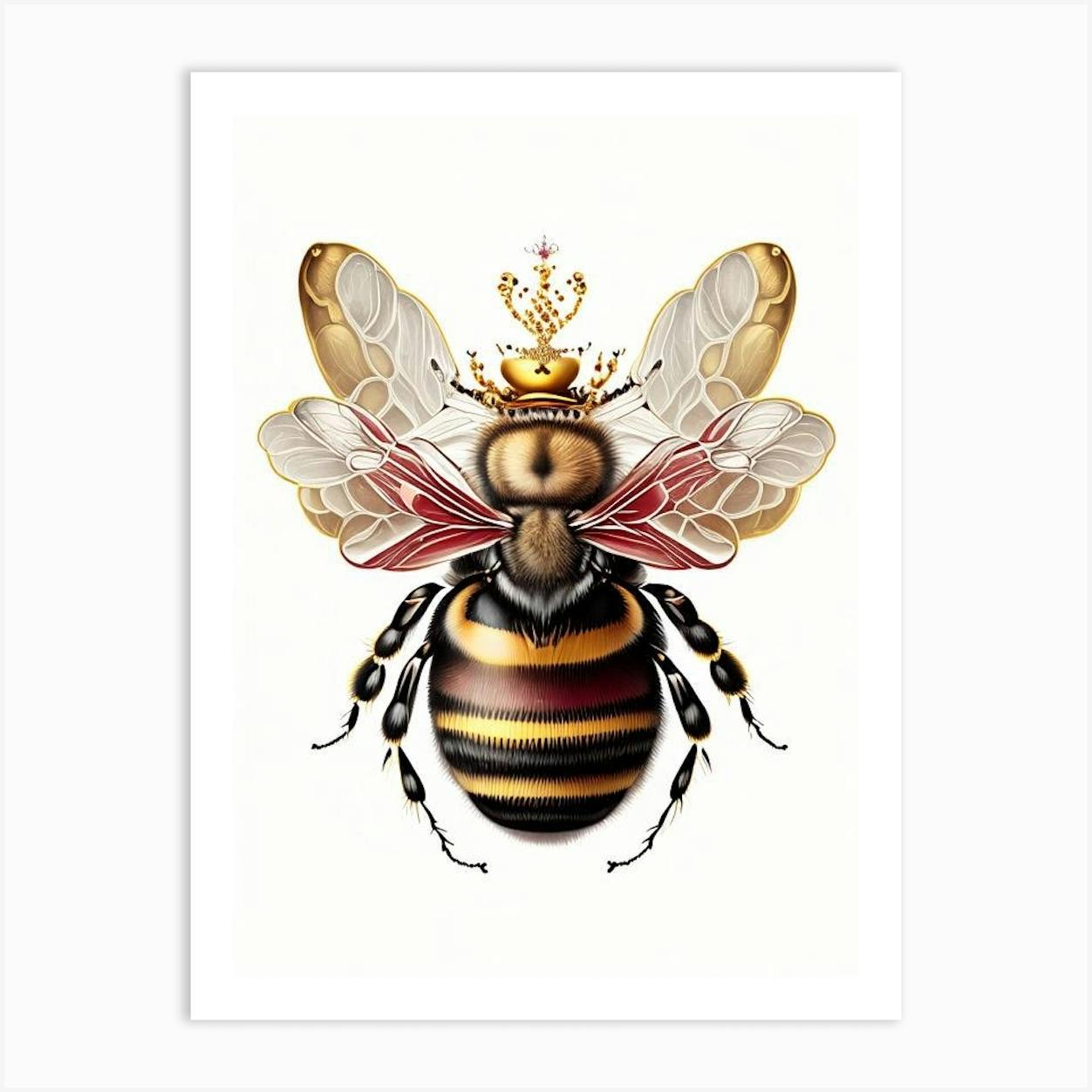 Queen popular Bee Canvas