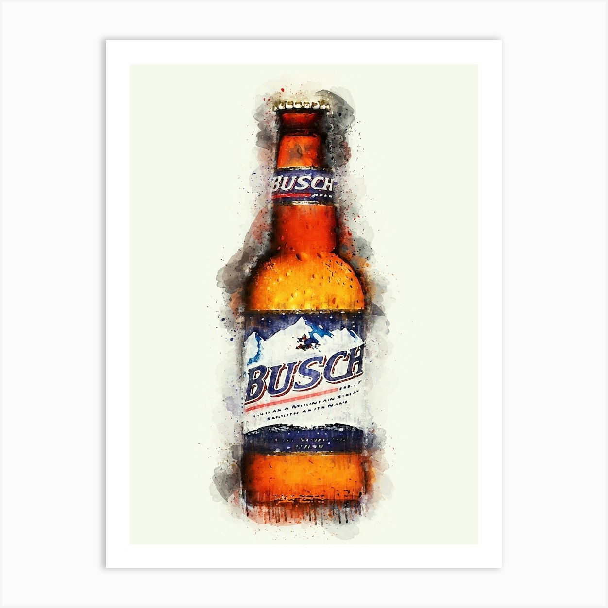 Busch Art Print by DoubleT - Fy