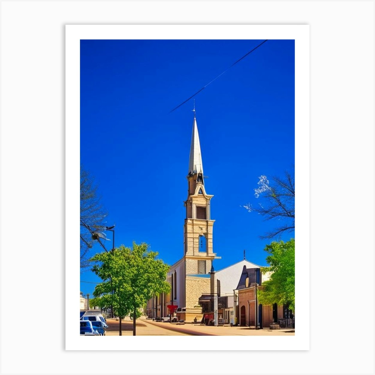 Mckinney Photography Art Print by US Cityscapes Fy