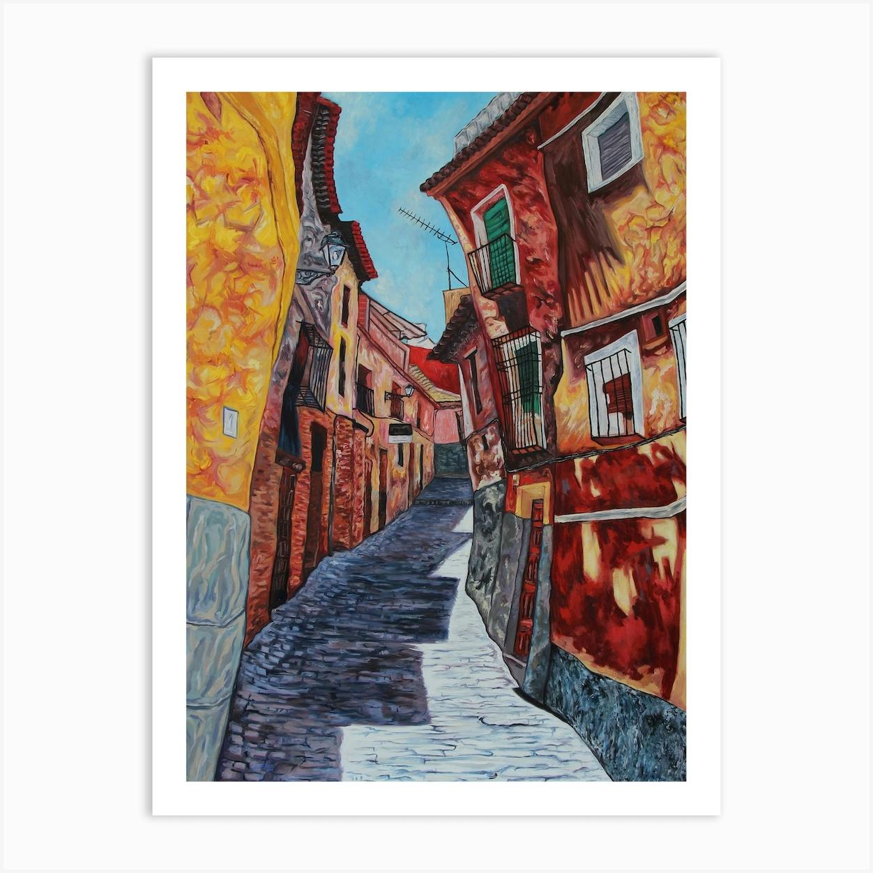 Toledo Spain Art Print By RAFAEL GLUCKSTERN Fy   60417097 Df57 48af A87c 8e8bfbec94e6 