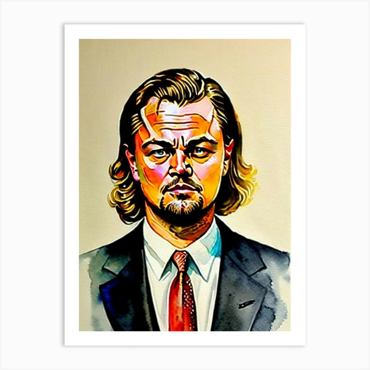 Online Leonardo DiCaprio painting