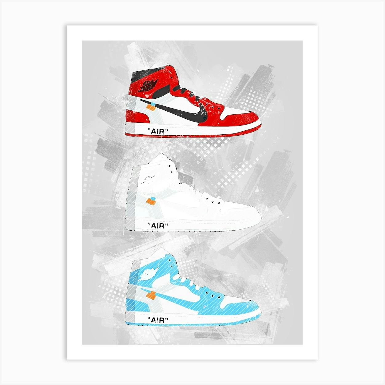 Nike x off white jordans hotsell