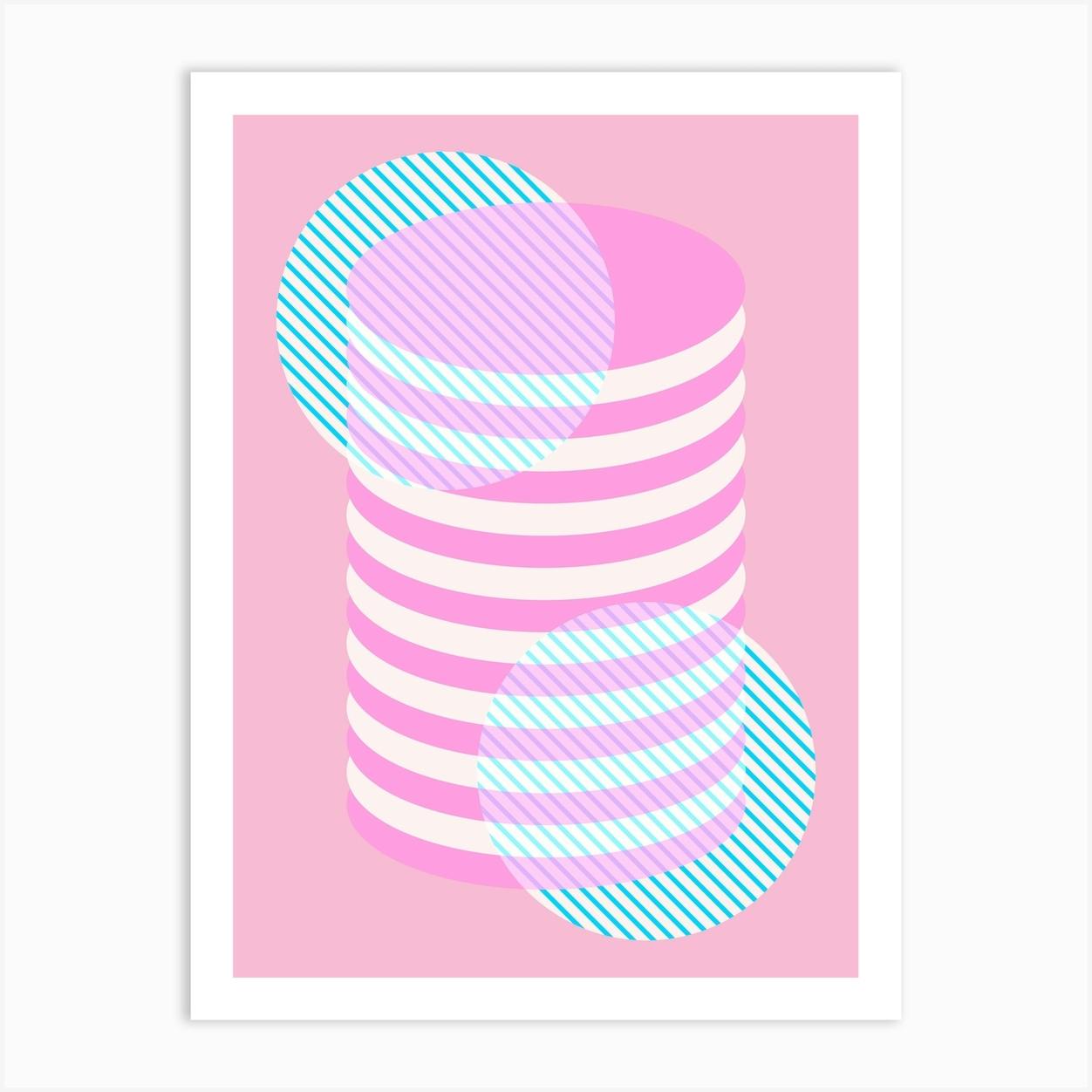 Candy Land B Art Print By Studio Turbo - Fy